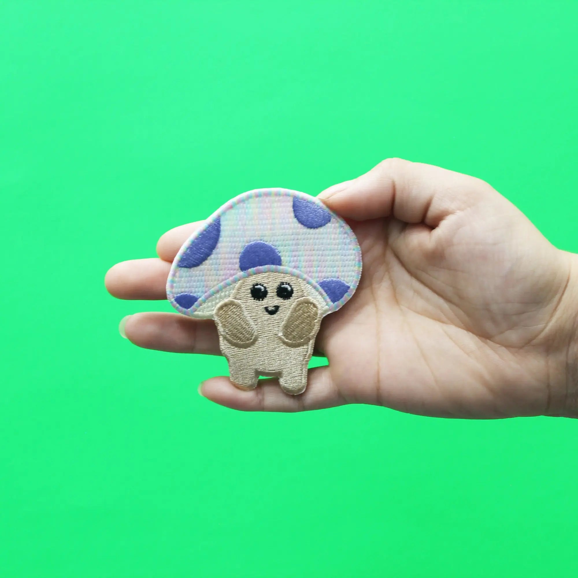 Mushroom Boy Patch EXCLUSIVE Embroidered Iron On