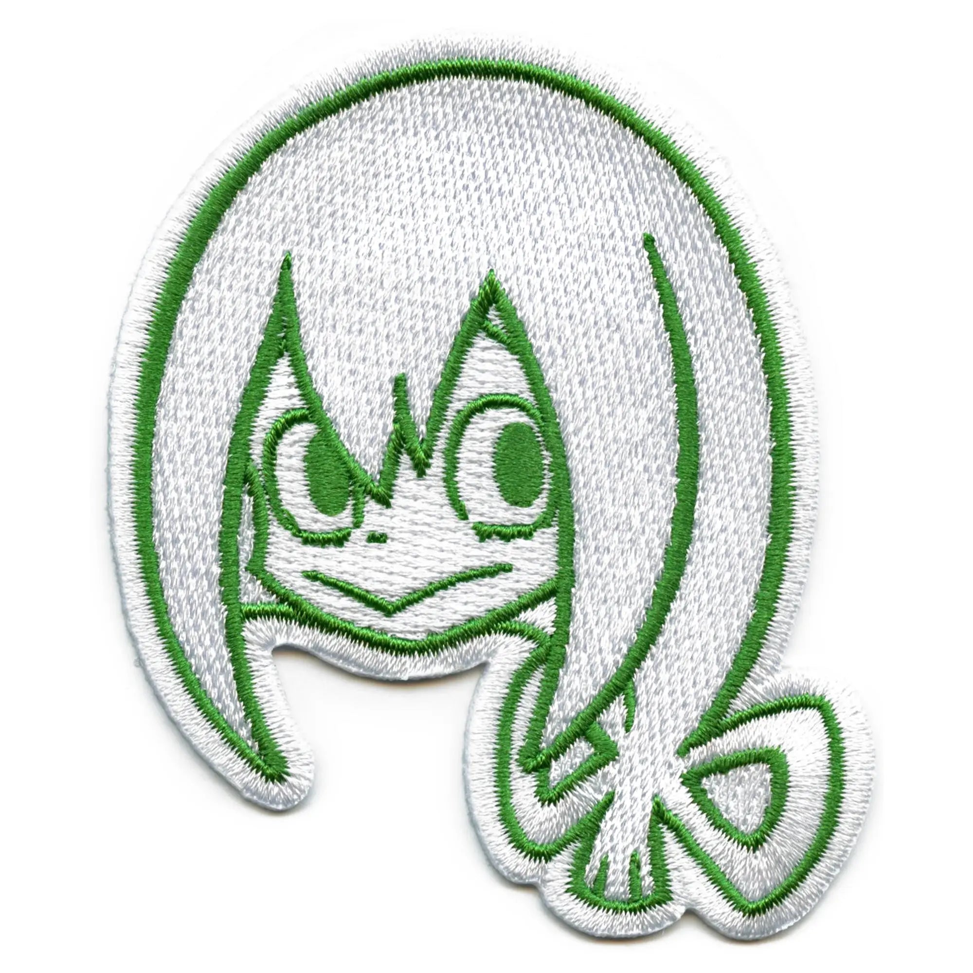 My Hero Academia Tsuyu Asui Patch Green Headshot Embroidered Iron On