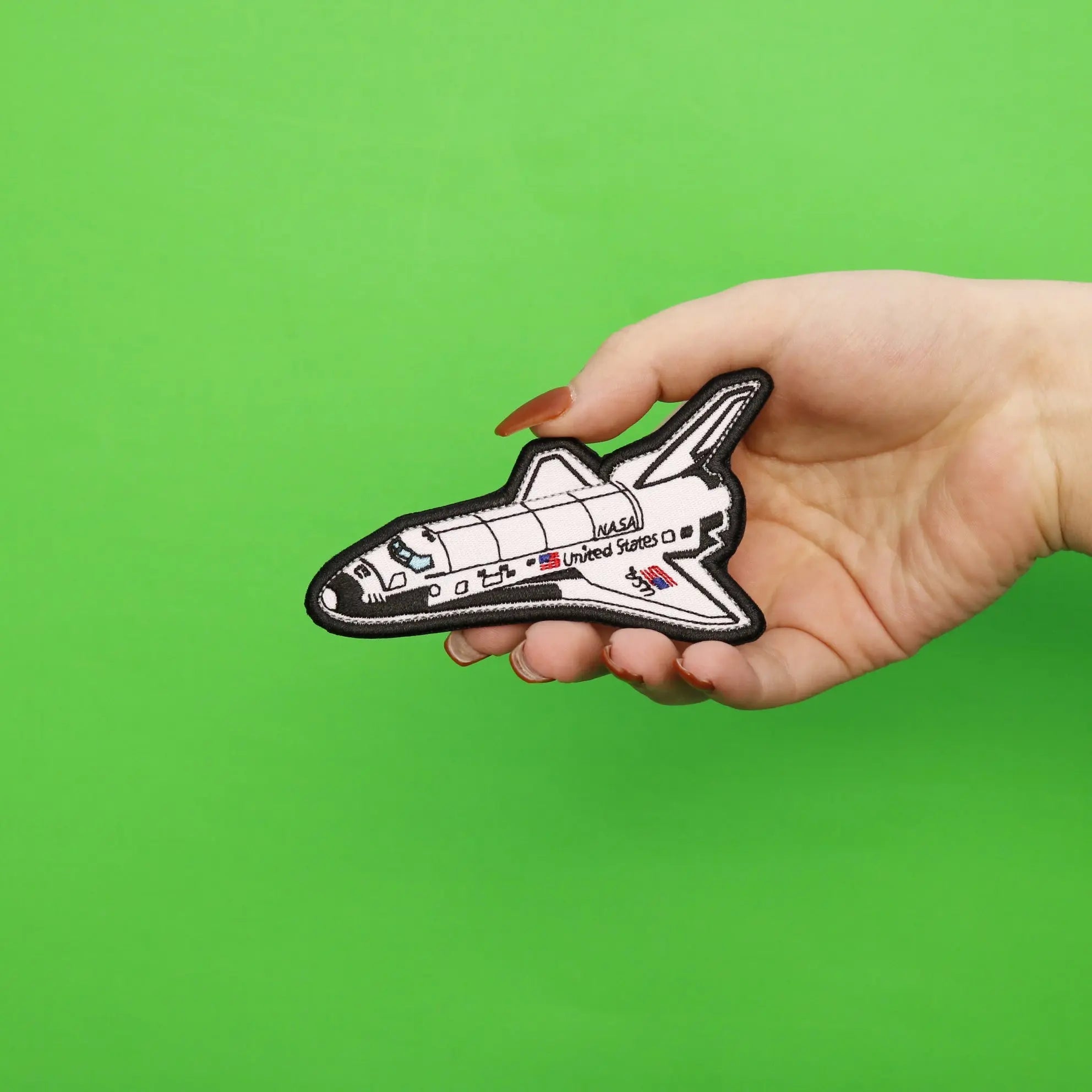 NASA Space Shuttle Iron On Patch