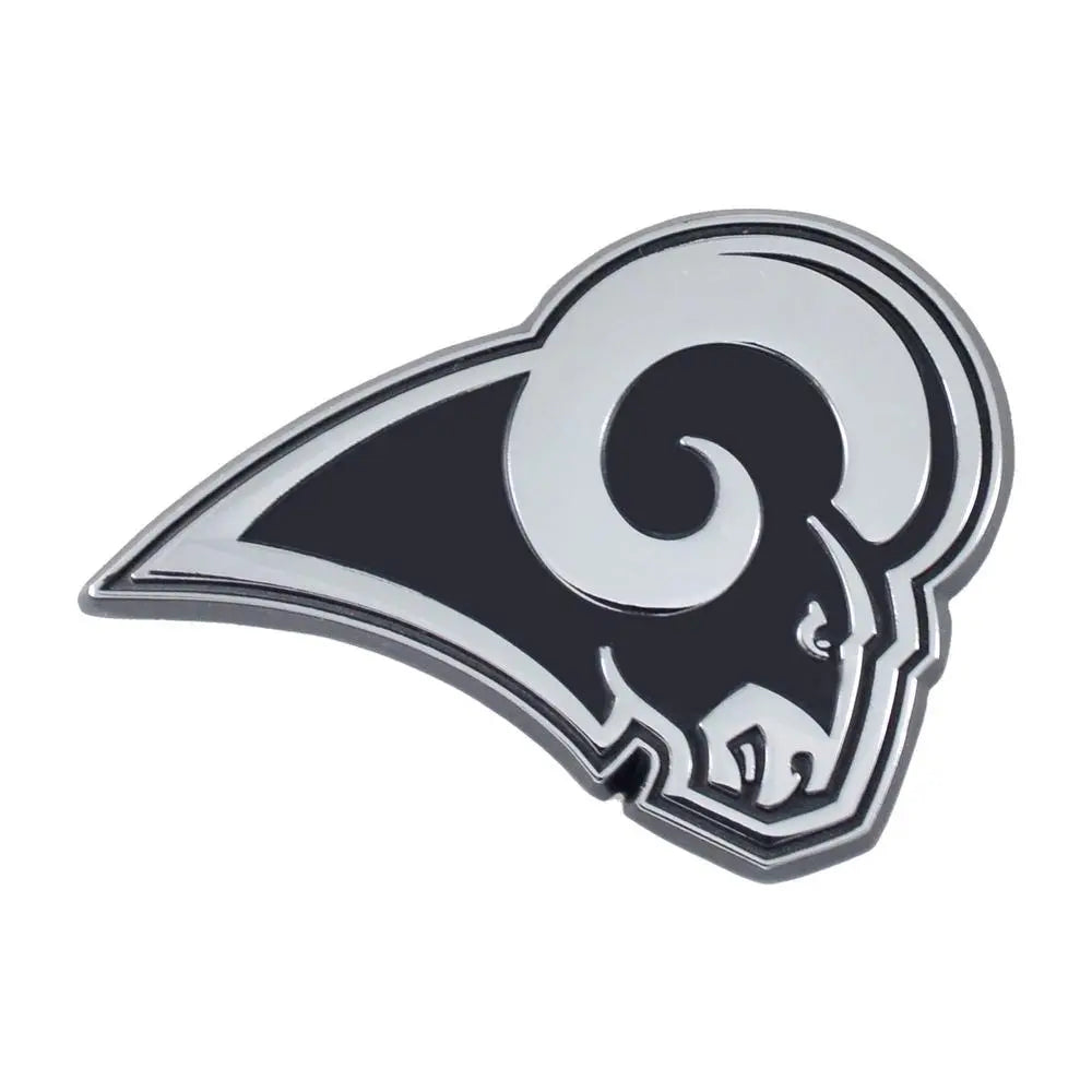 NFL All Teams Premium Chrome Plated Solid Metal Car Auto Emblems Official Logo