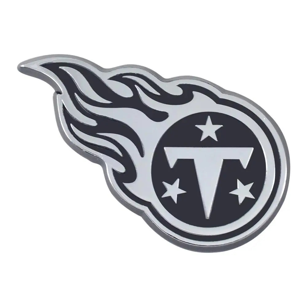 NFL All Teams Premium Chrome Plated Solid Metal Car Auto Emblems Official Logo