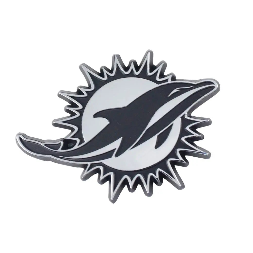 NFL All Teams Premium Chrome Plated Solid Metal Car Auto Emblems Official Logo