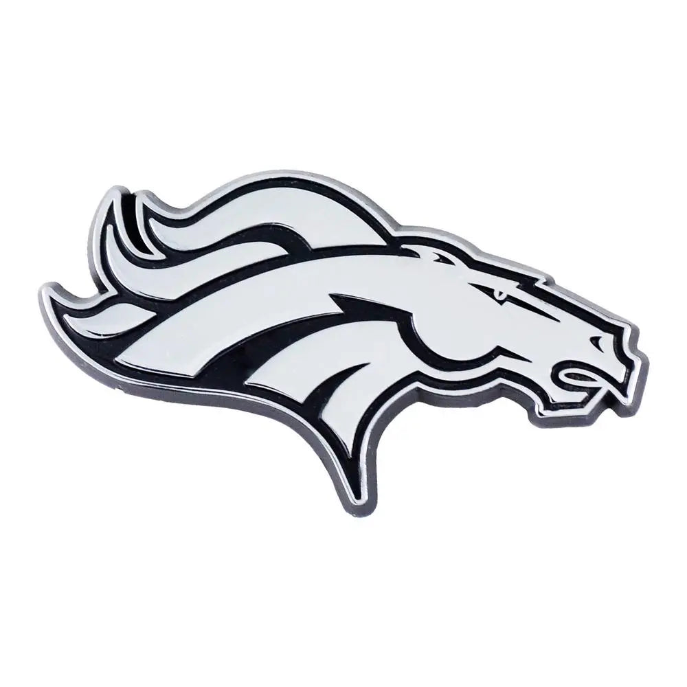 NFL All Teams Premium Chrome Plated Solid Metal Car Auto Emblems Official Logo