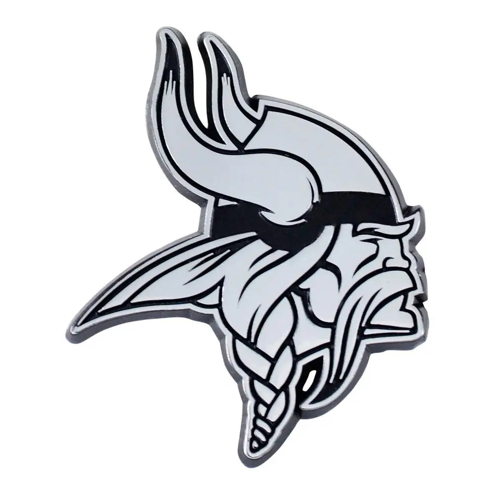 NFL All Teams Premium Chrome Plated Solid Metal Car Auto Emblems Official Logo