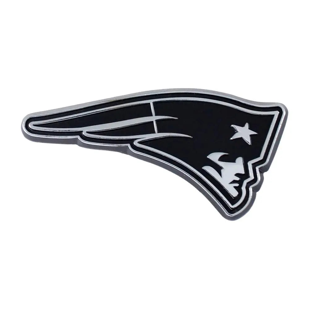 NFL All Teams Premium Chrome Plated Solid Metal Car Auto Emblems Official Logo