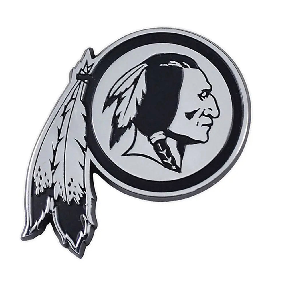 NFL All Teams Premium Chrome Plated Solid Metal Car Auto Emblems Official Logo