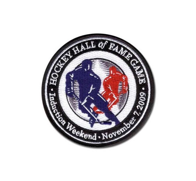 2009 Hockey Hall OF Fame Game Logo Jersey Patch (Detroit Red Wings & Toronto Maple Leafs)