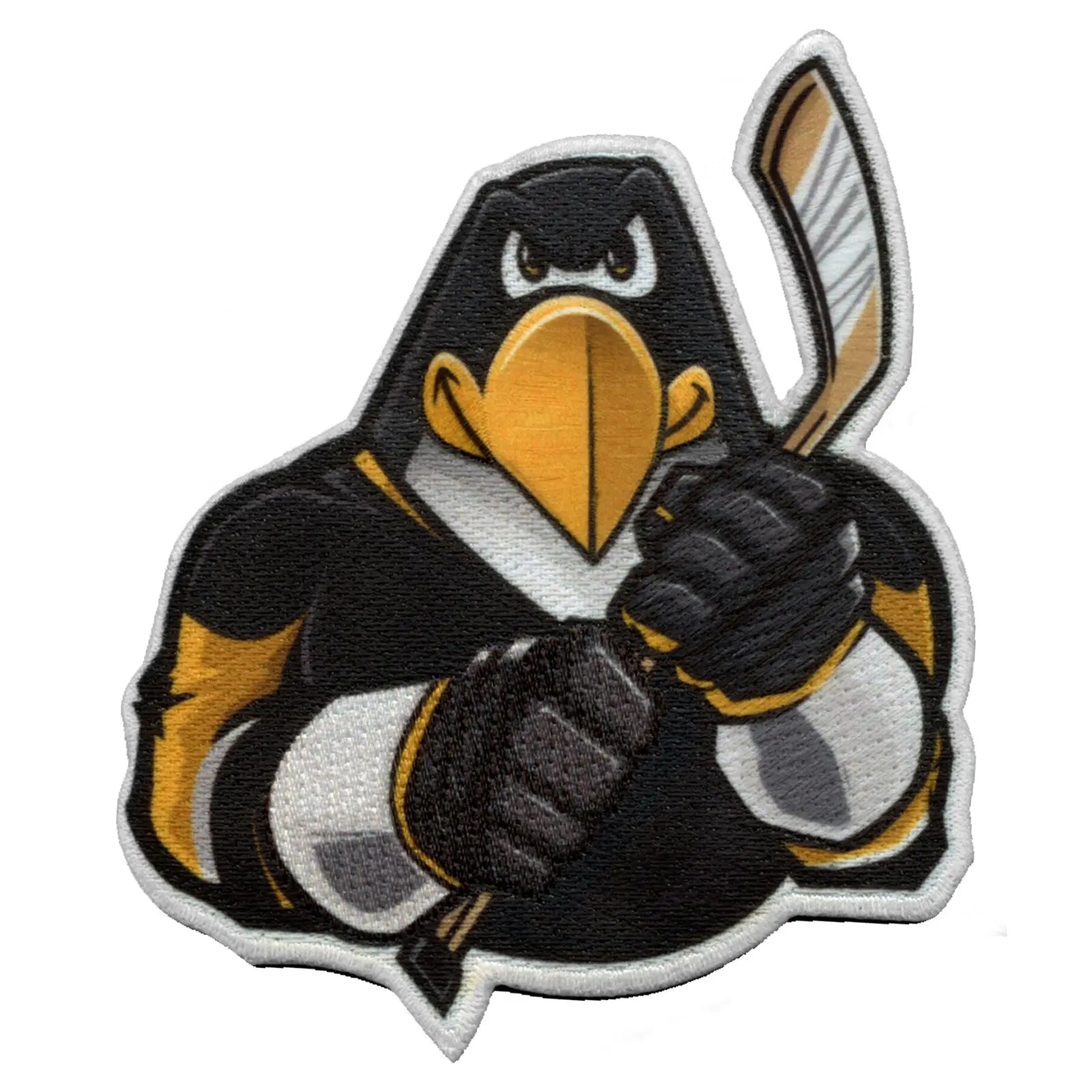 Pittsburgh Pennsylvania Penguin FotoPatch Mascot Parody Embroidered Iron On