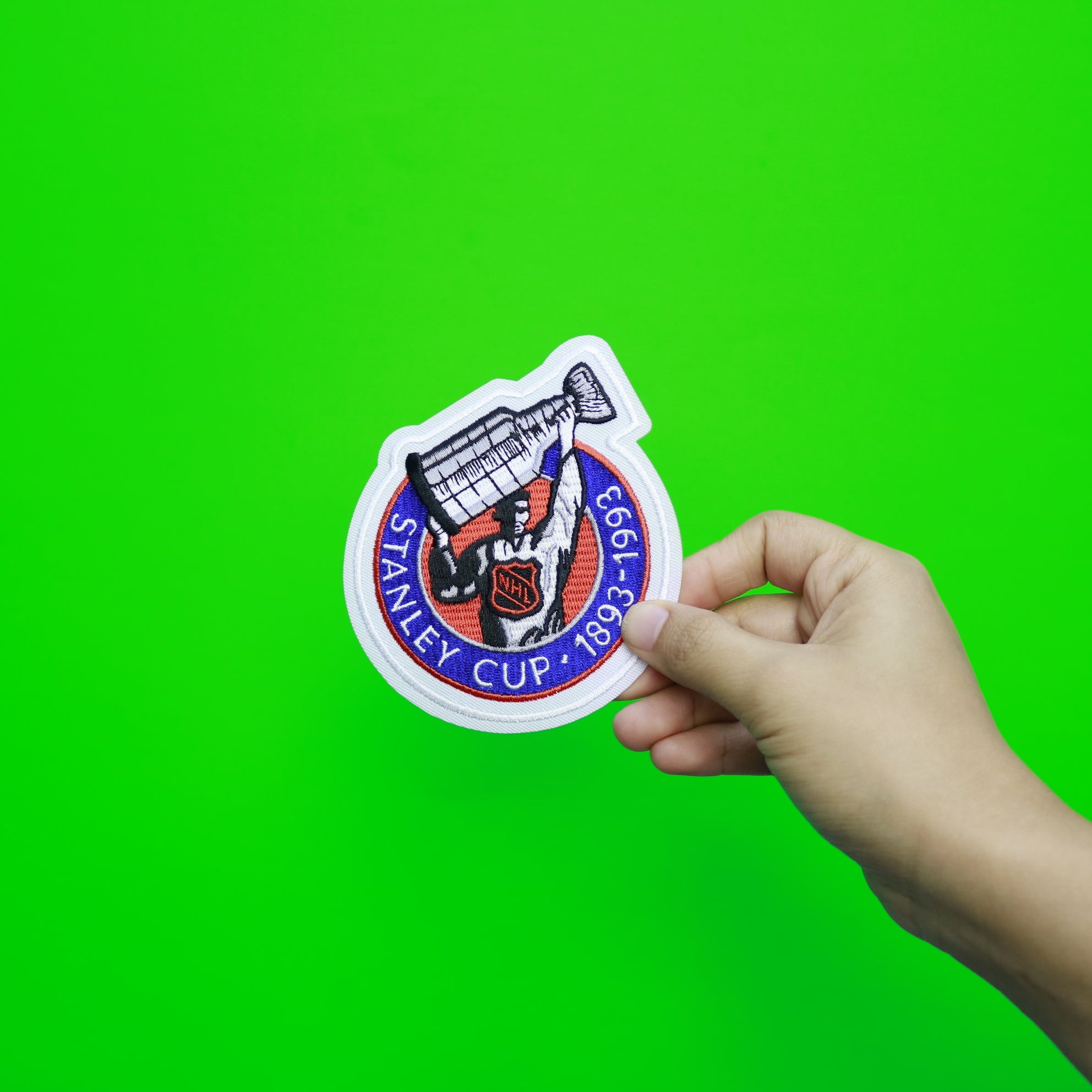 1993 NHL Stanley Cup Final 100th Anniversary Jersey Patch Los Angeles Kings Montreal Canadiens (English Version)