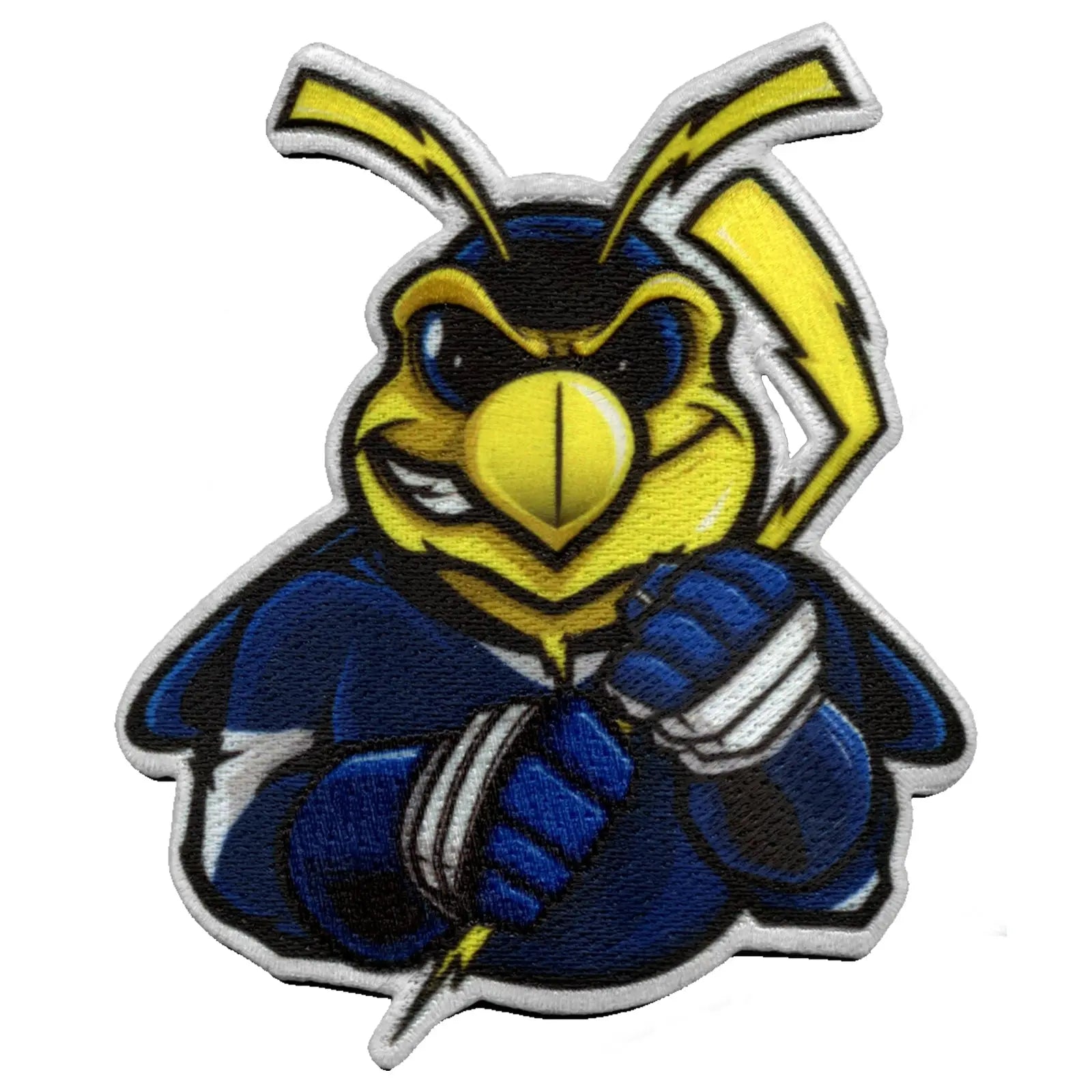 Tampa Bay Florida Lightning Bug FotoPatch Mascot Hockey Parody Embroidered Iron On