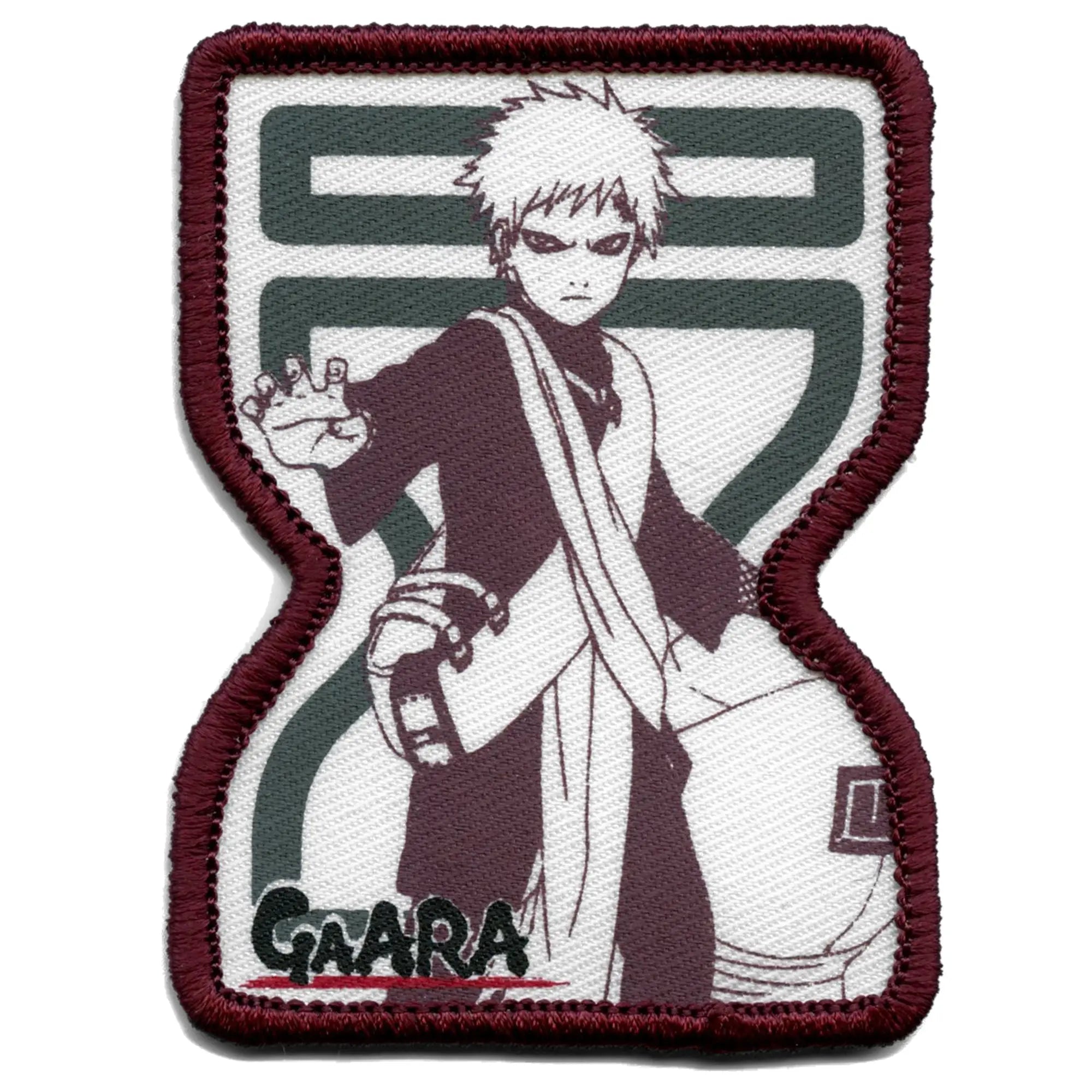 Naruto Gaara Patch Sand Village Ninja Symbol Sublimated Iron On