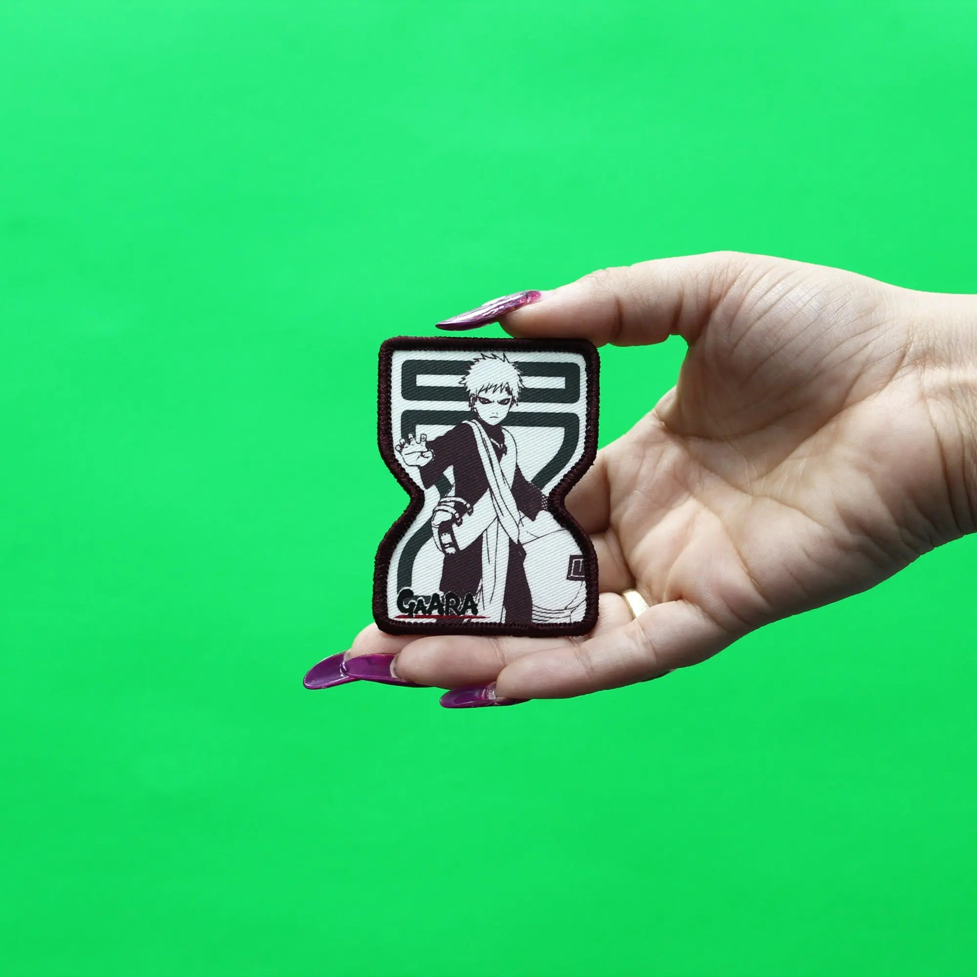 Naruto Gaara Patch Sand Village Ninja Symbol Sublimated Iron On