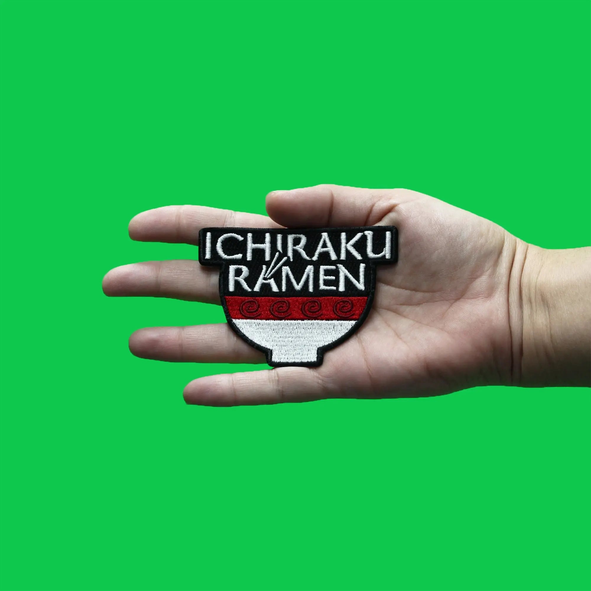 Anime Ichiraku Ramen Noodles Patch Bowl Embroidered Iron On