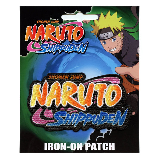 Naruto Shippuden Shonen Jump Patch Anime Logo Embroidered Iron