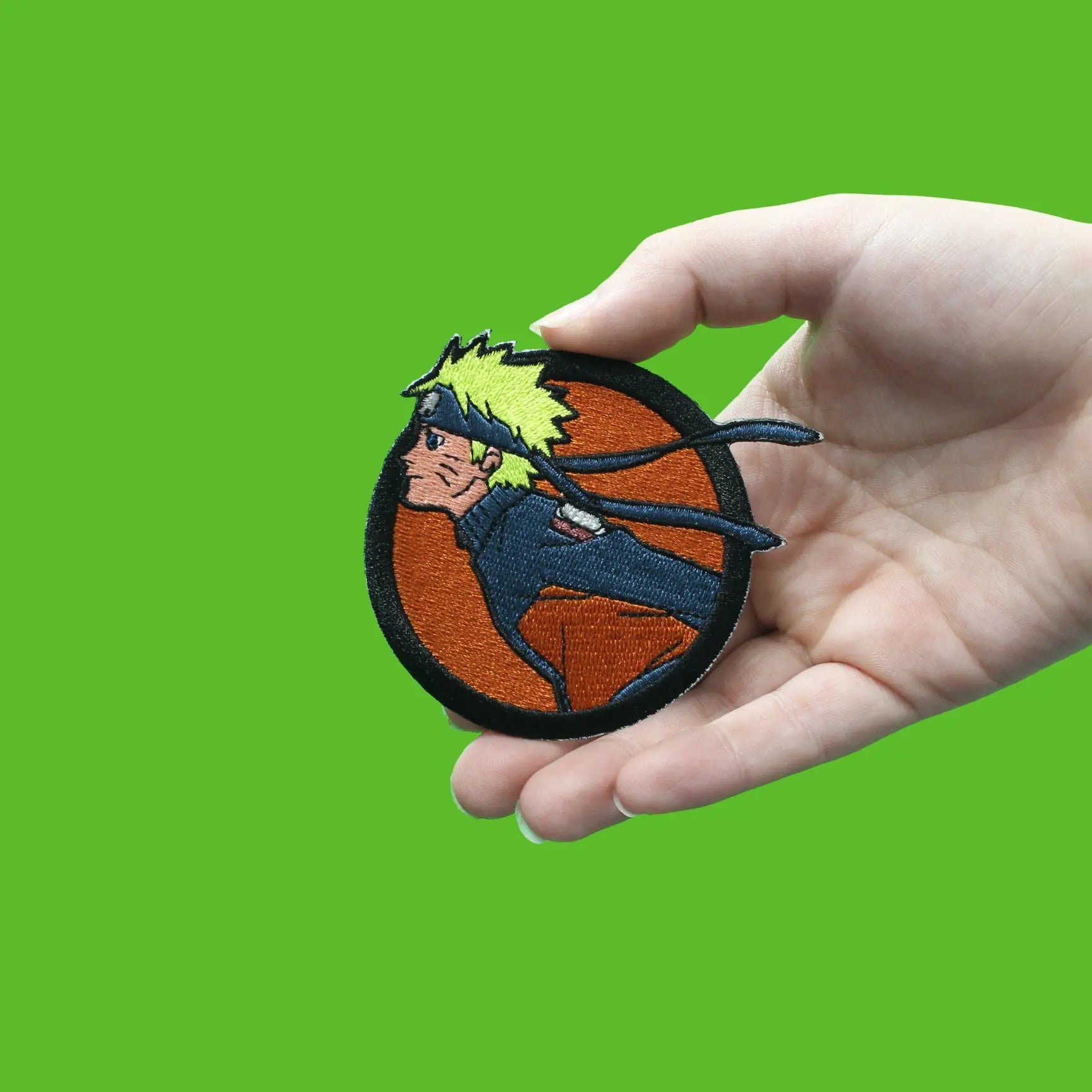 Naruto Anime Run (Dash) Embroidered Iron On Patch