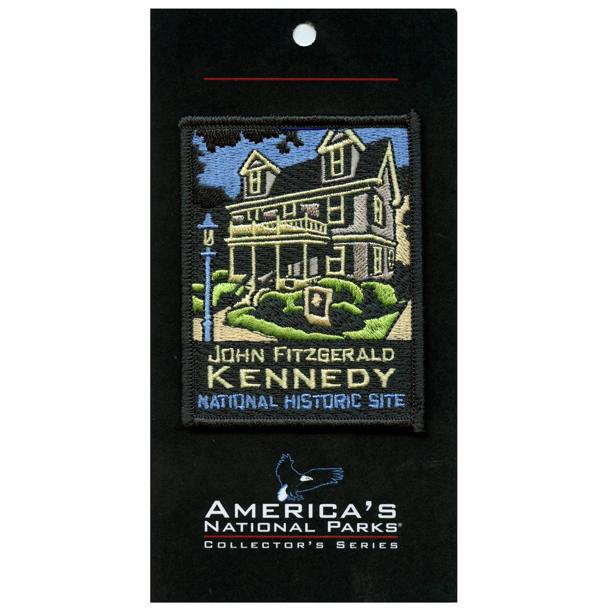 President John Kennedy National Historic Site Patch Travel Home Embroidered Iron On
