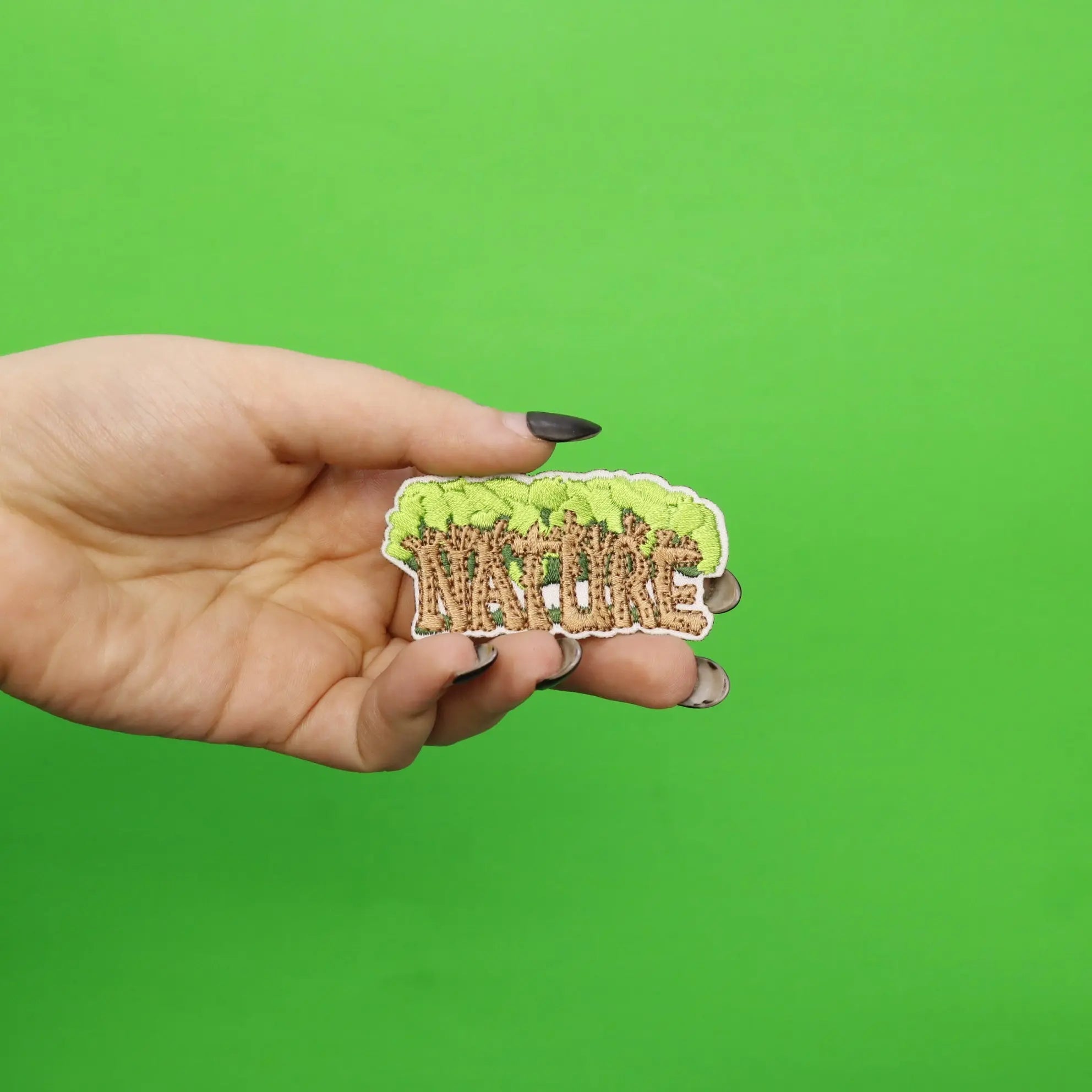 Nature Trees Embroidered Iron On Patch