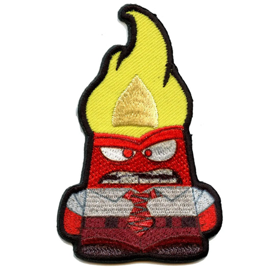 Official Disney's Inside Out Anger Embroidered Iron On Applique Patch