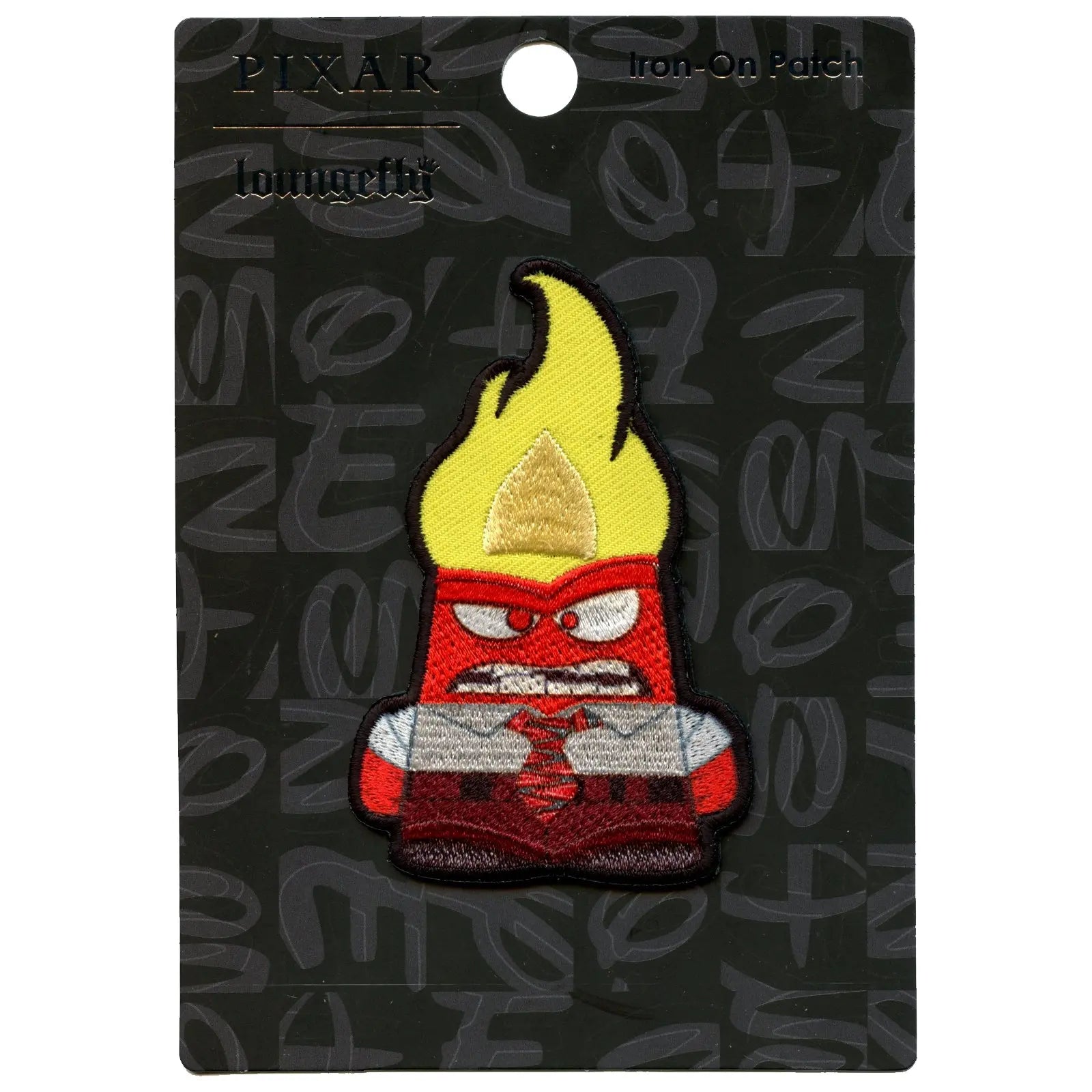 Official Disney's Inside Out Anger Embroidered Iron On Applique Patch