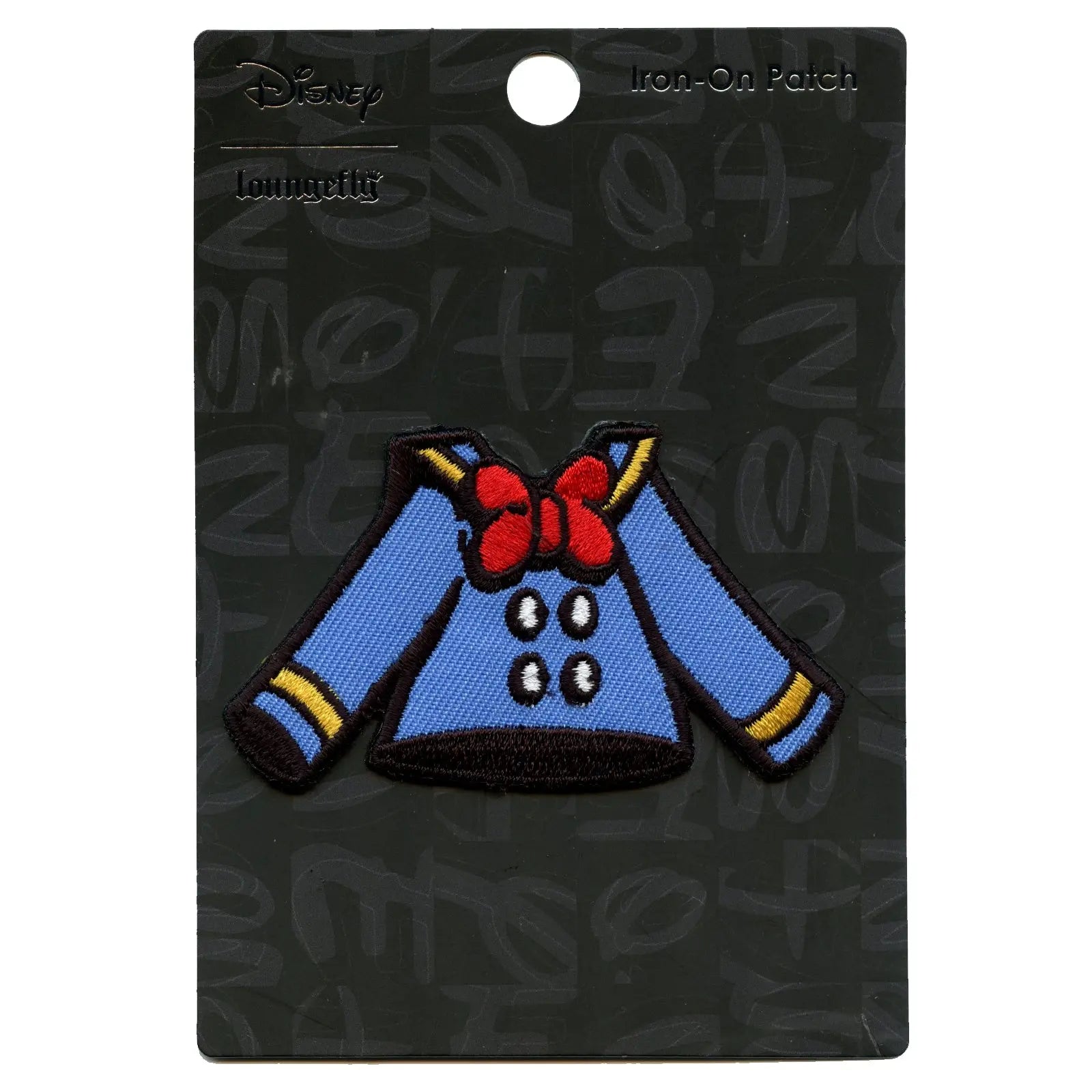 Official Donald Duck Shirt Embroidered Iron On Patch