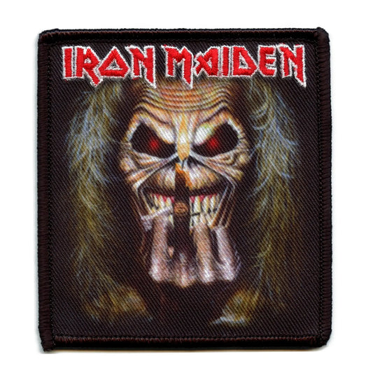 Official Iron Maiden Patch Candlelight Embroidered Iron On