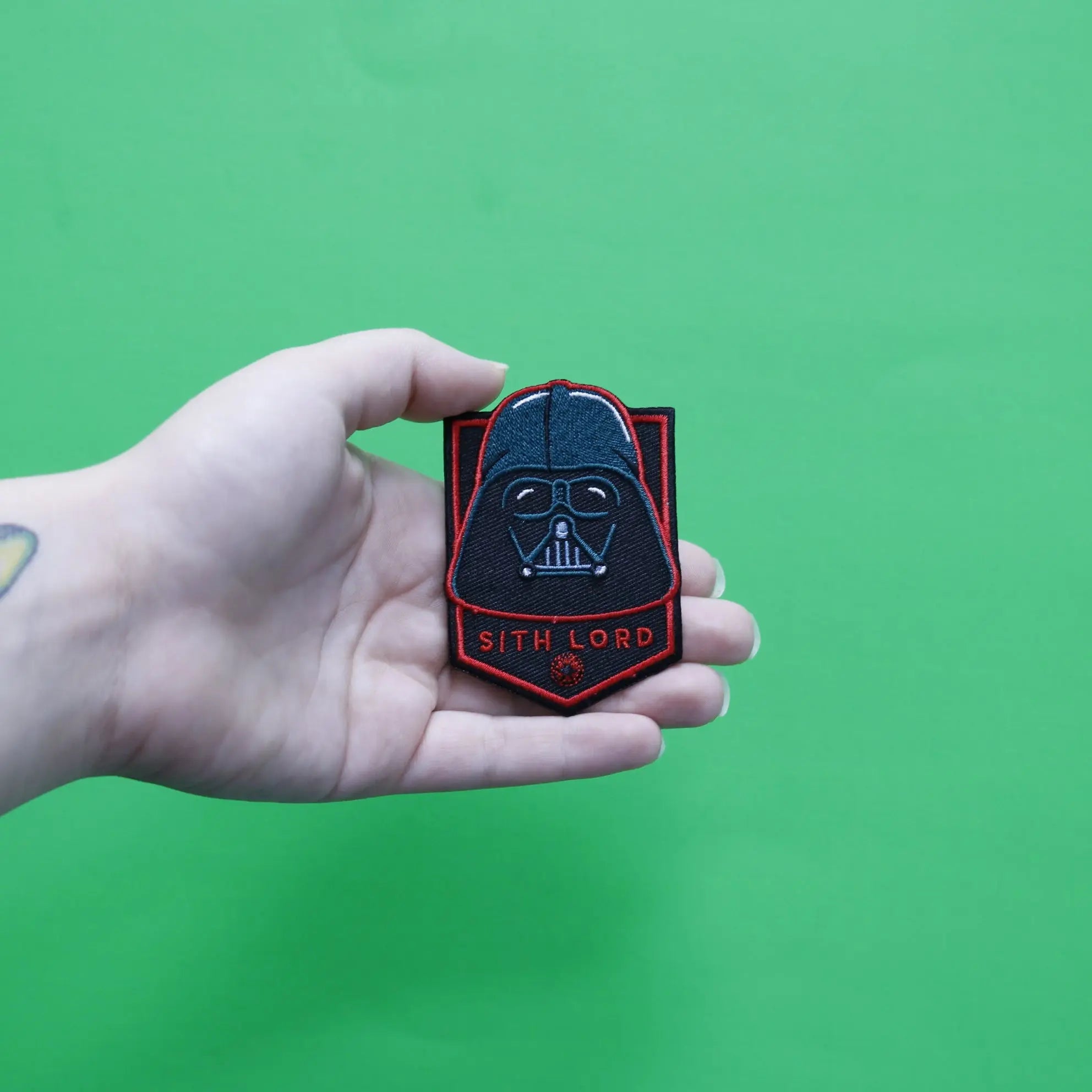 Official Star Wars Darth Vader "Sith Lord" Embroidered Iron On Patch