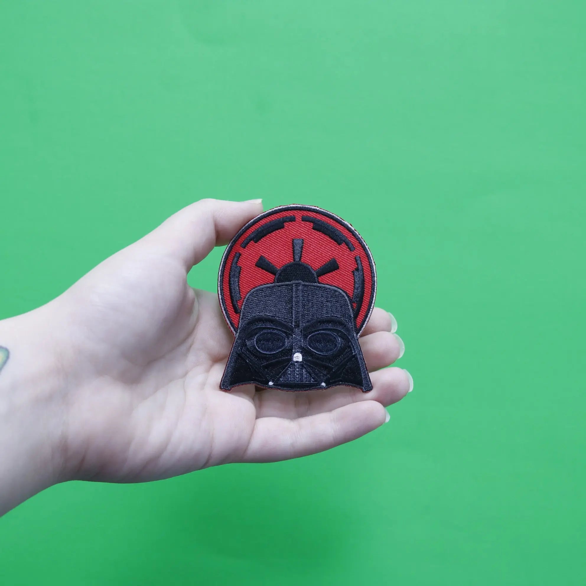 Official Star Wars POP Darth Vader Embroidered Iron On Patch