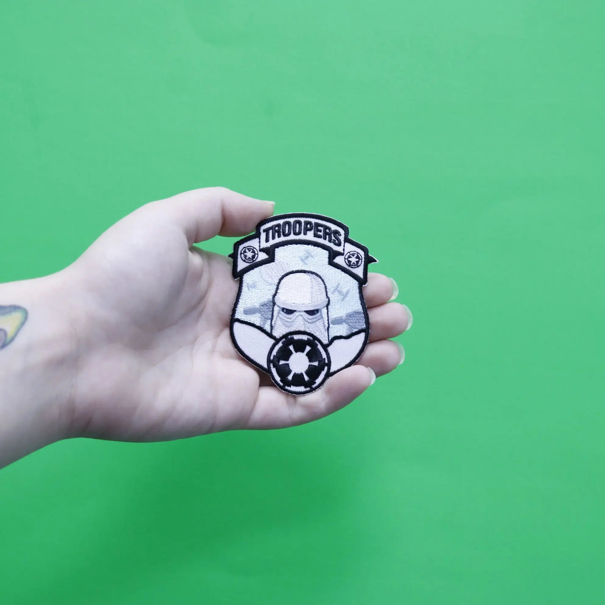 Official Star Wars Storm "Troopers" Embroidered Iron On Patch