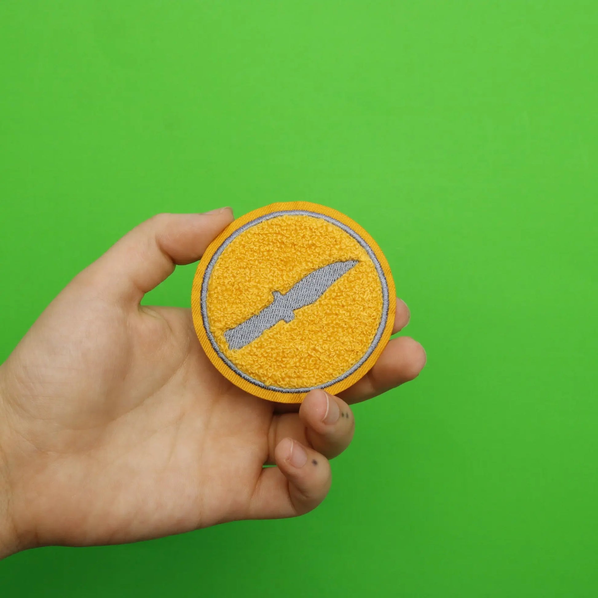 Official Team Fortress 2 Spy Class Embroidered Chenille Iron On Patch