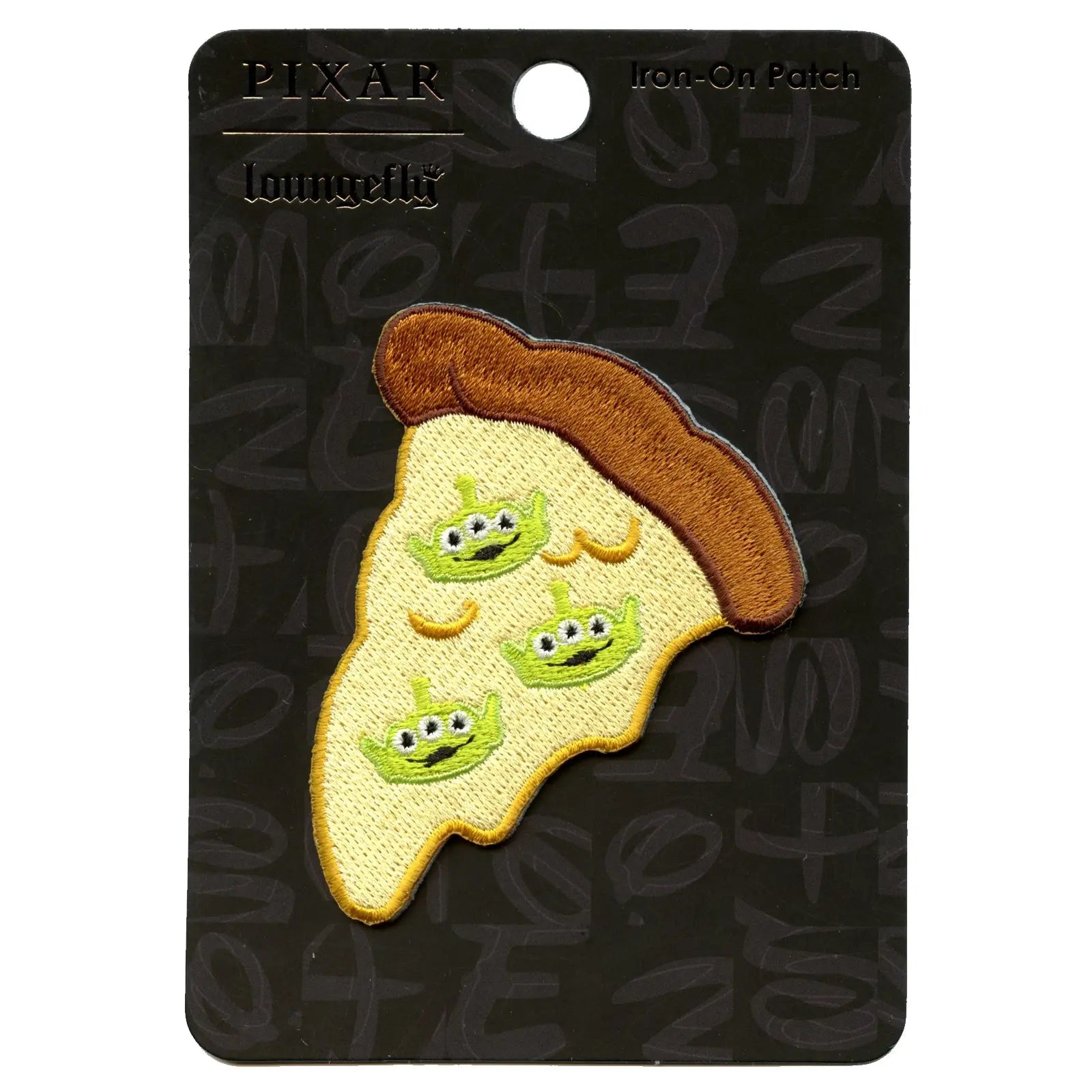Official Toy Story: Pizza With Alien Toppings Embroidered Iron On Applique Patch