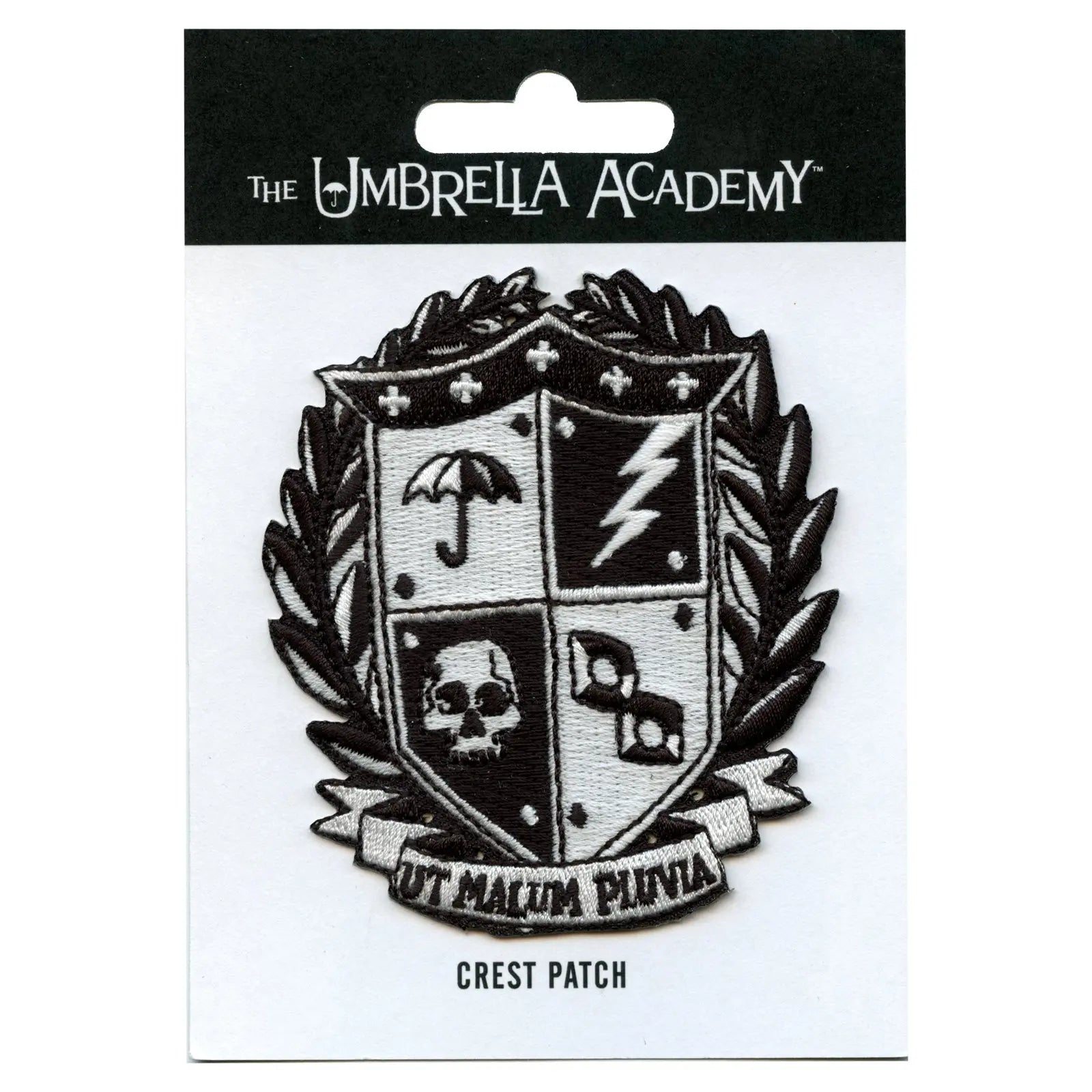 Official Umbrella Academy Crest Logo Embroidered Iron On Patch