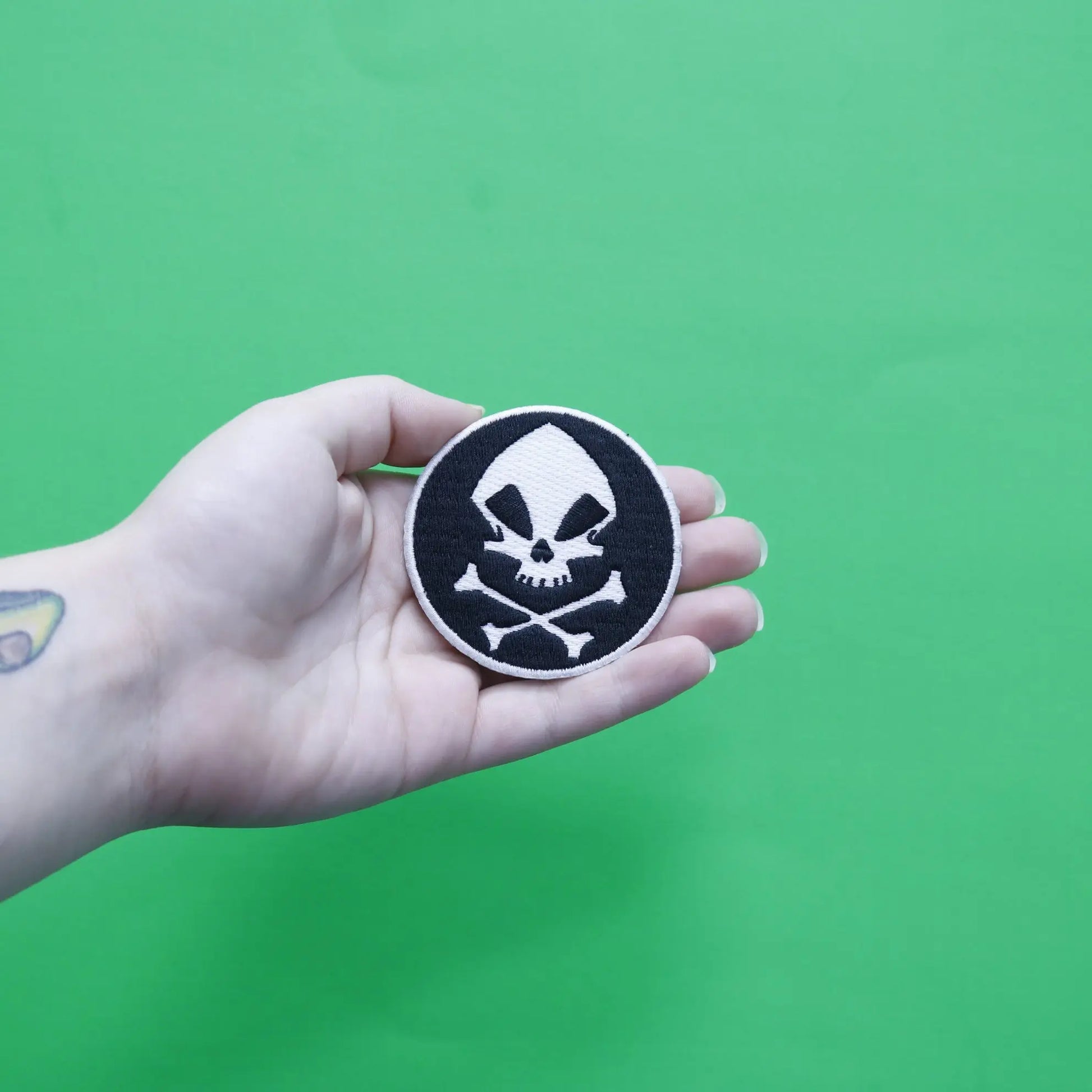 Official Umbrella Academy The Kraken Skull Logo Embroidered Iron On Patch