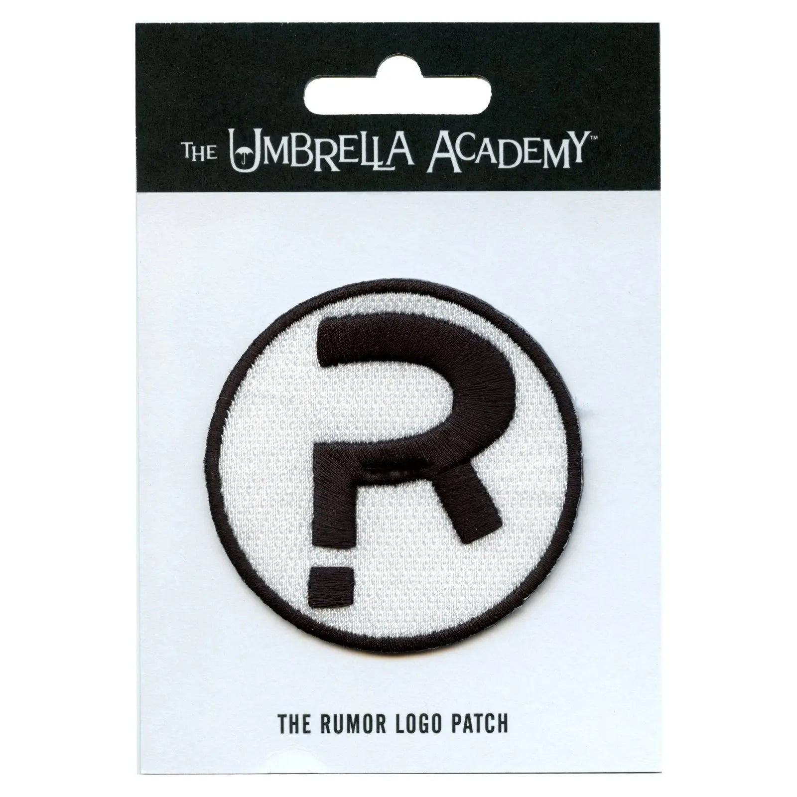 Official Umbrella Academy The Rumor R Logo Embroidered Iron On Patch