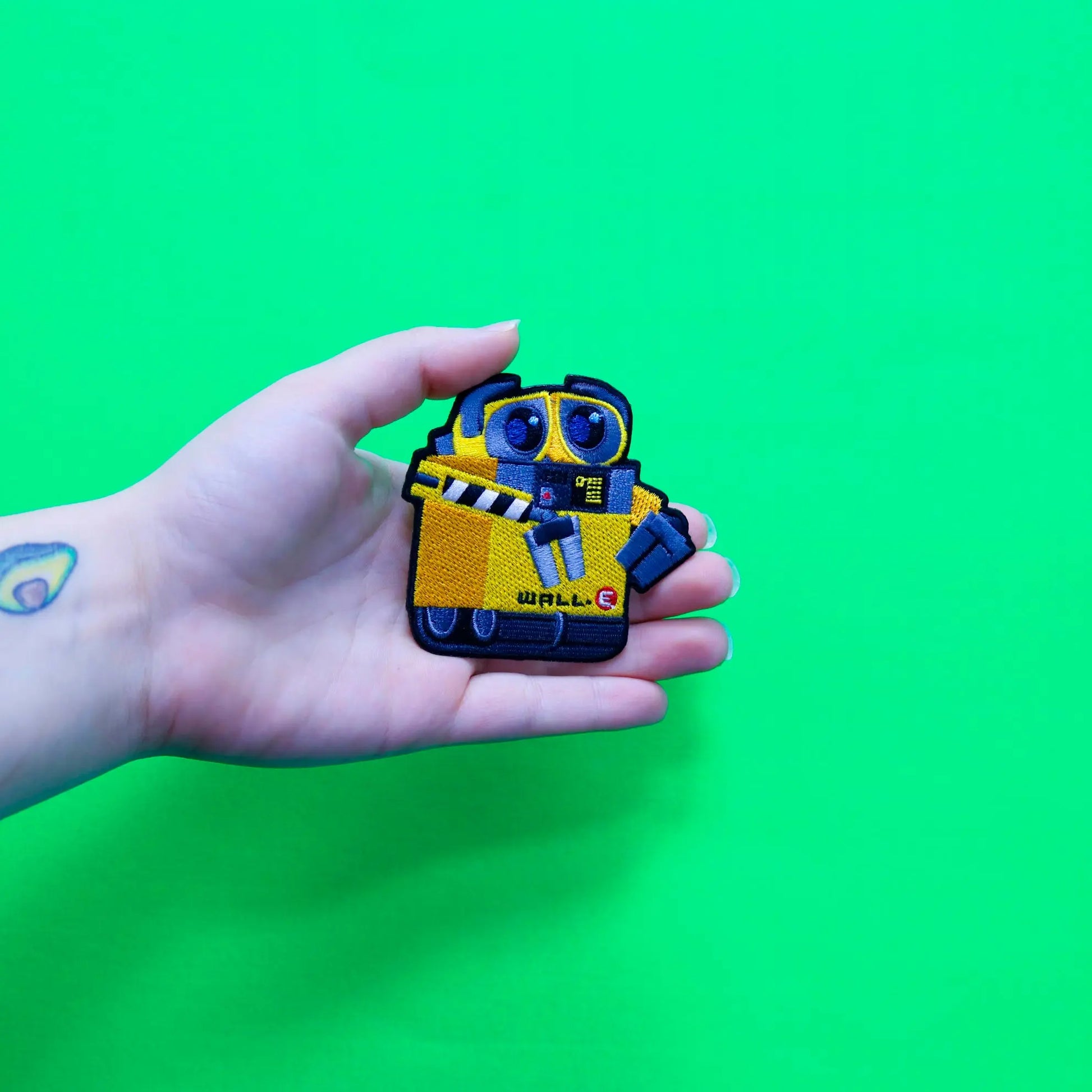 Official Wall-E Full Body Embroidered Iron On Patch