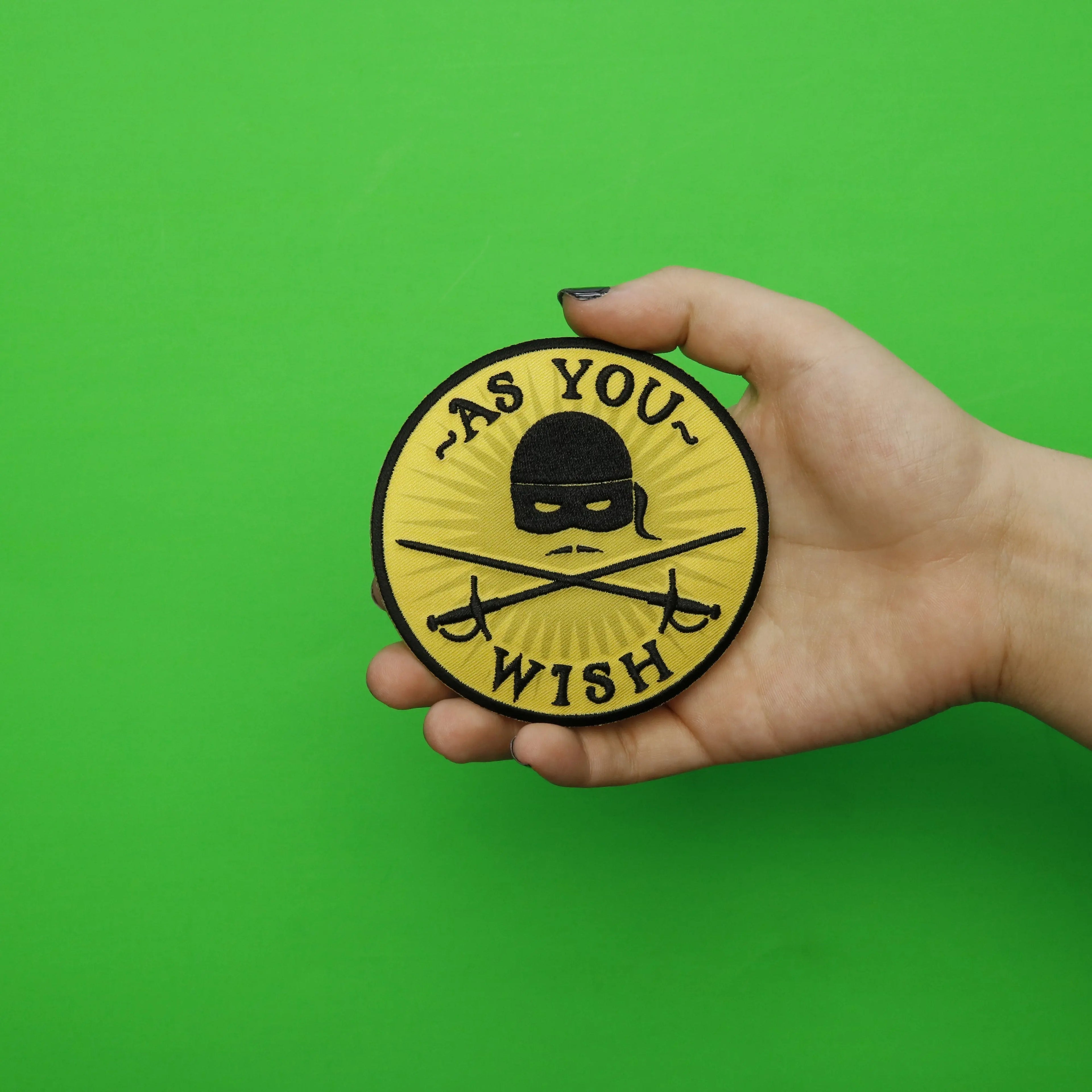 Officially Licensed Princess Bride Embroidered Iron On Patch