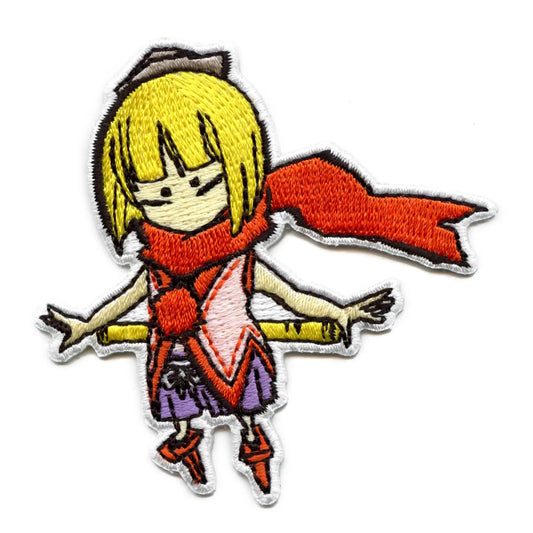 Okamiden Kurou Patch Flute Boy Embroidered Iron On