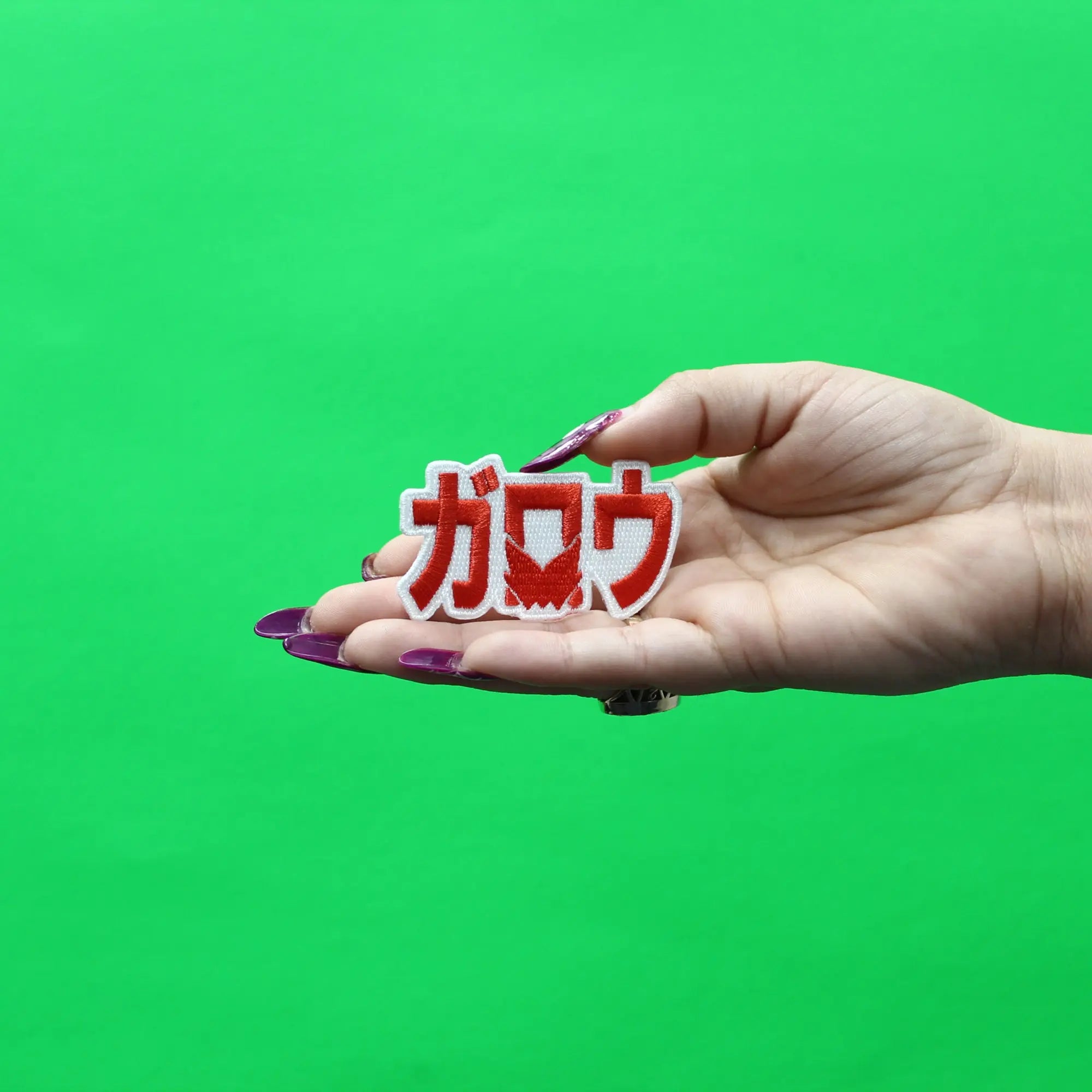 One Punch Man Garo Patch Icon Name Embroidered Iron On