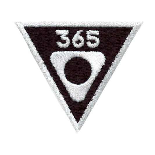One Year Sobriety Symbol Embroidered Iron On Patch