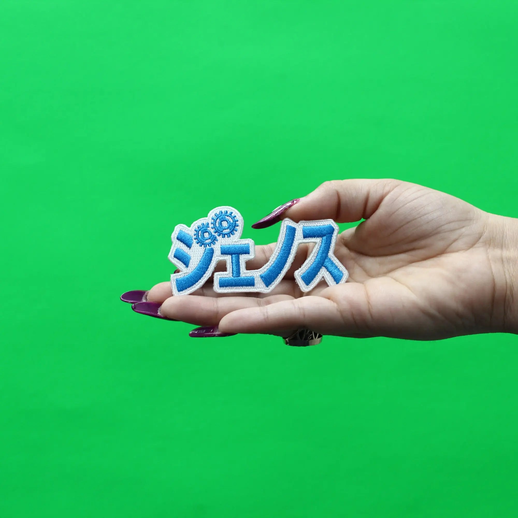 One Punch Man Genos Patch Icon Name Embroidered Iron On