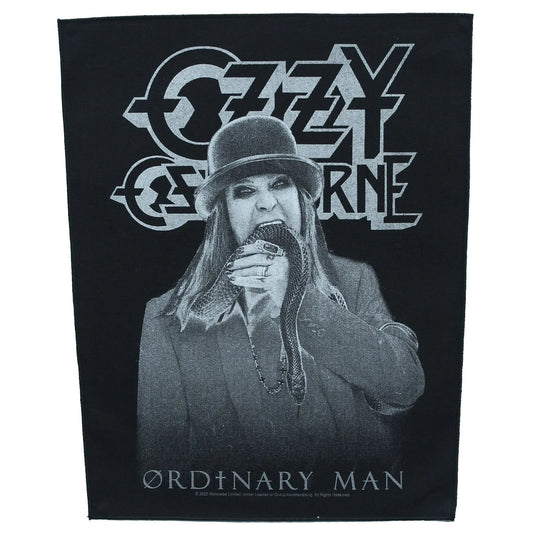 2020 Ozzy Osbourne Ordinary Man Woven Sew On Back Patch