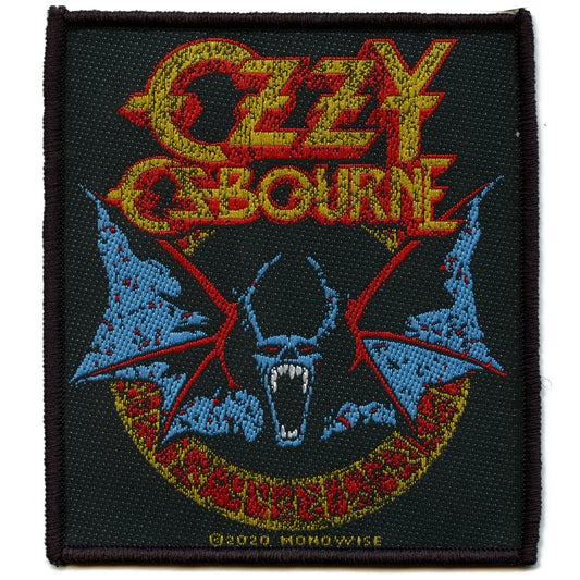2020 Ozzy Osbourne Bat Woven Sew On Patch
