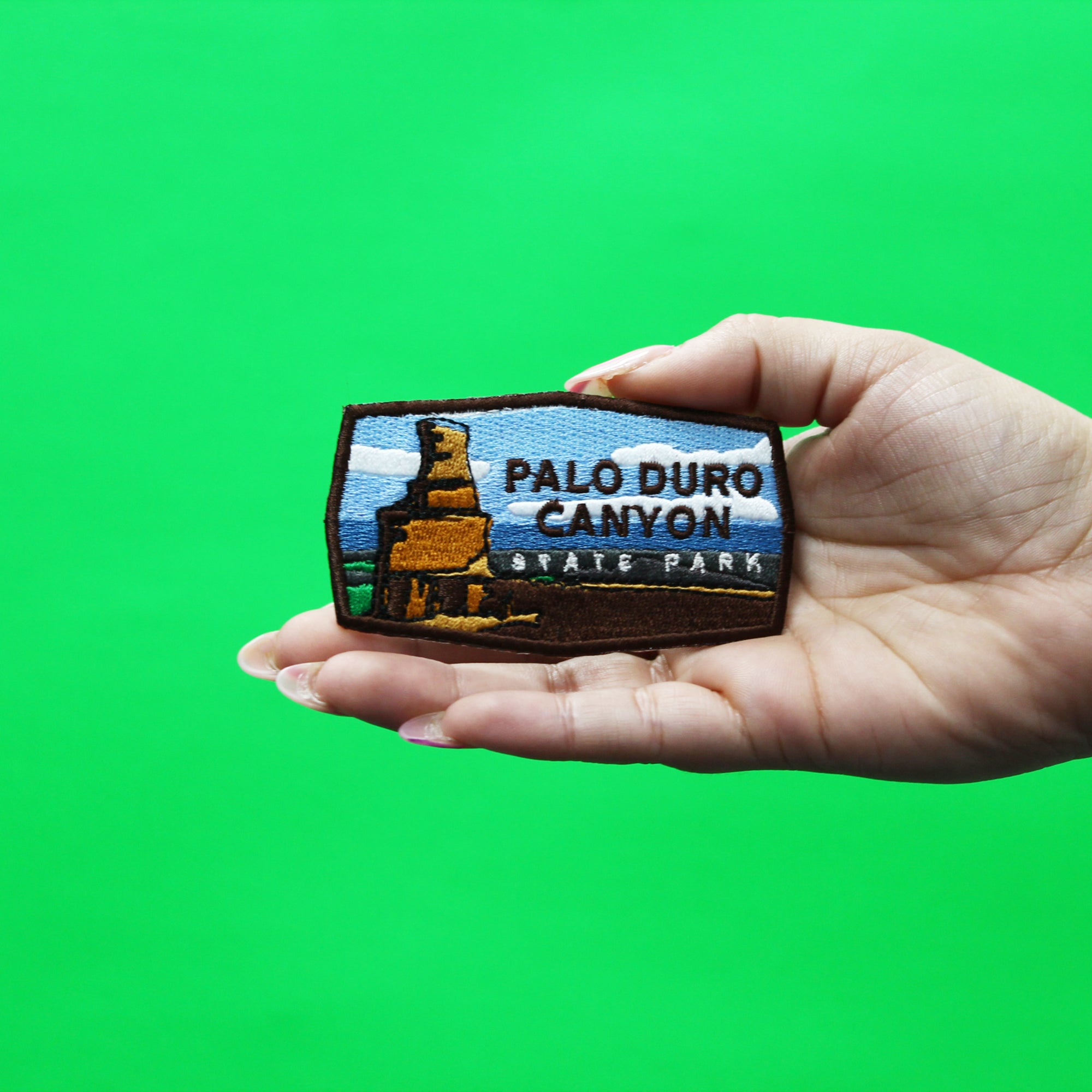 Palo Duro Canyon Travel Patch State Park Embroidered Iron On