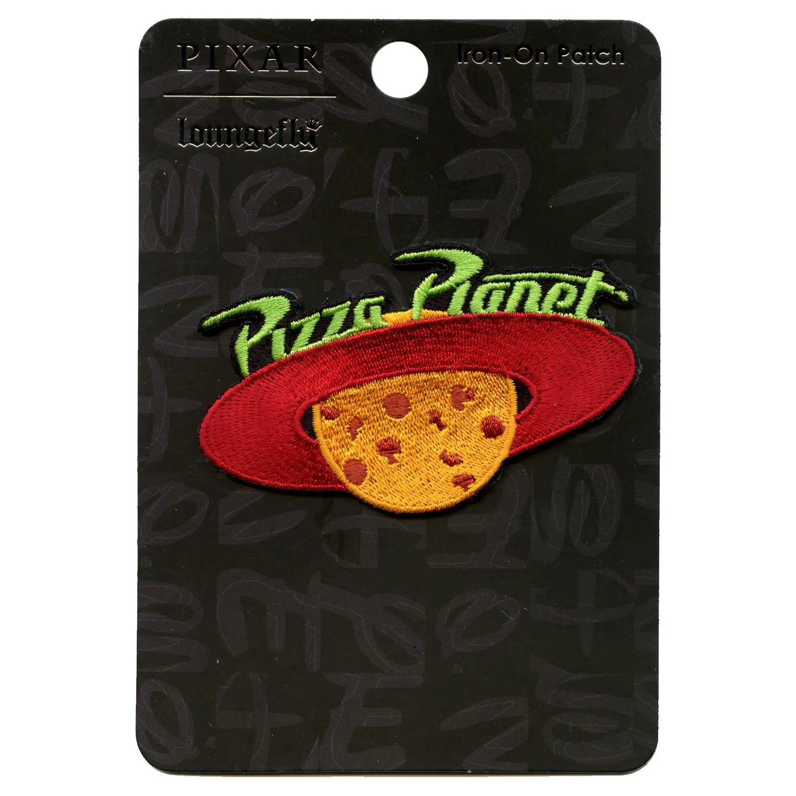 Official Toy Story: Pizza Planet Logo Embroidered Iron On Patch