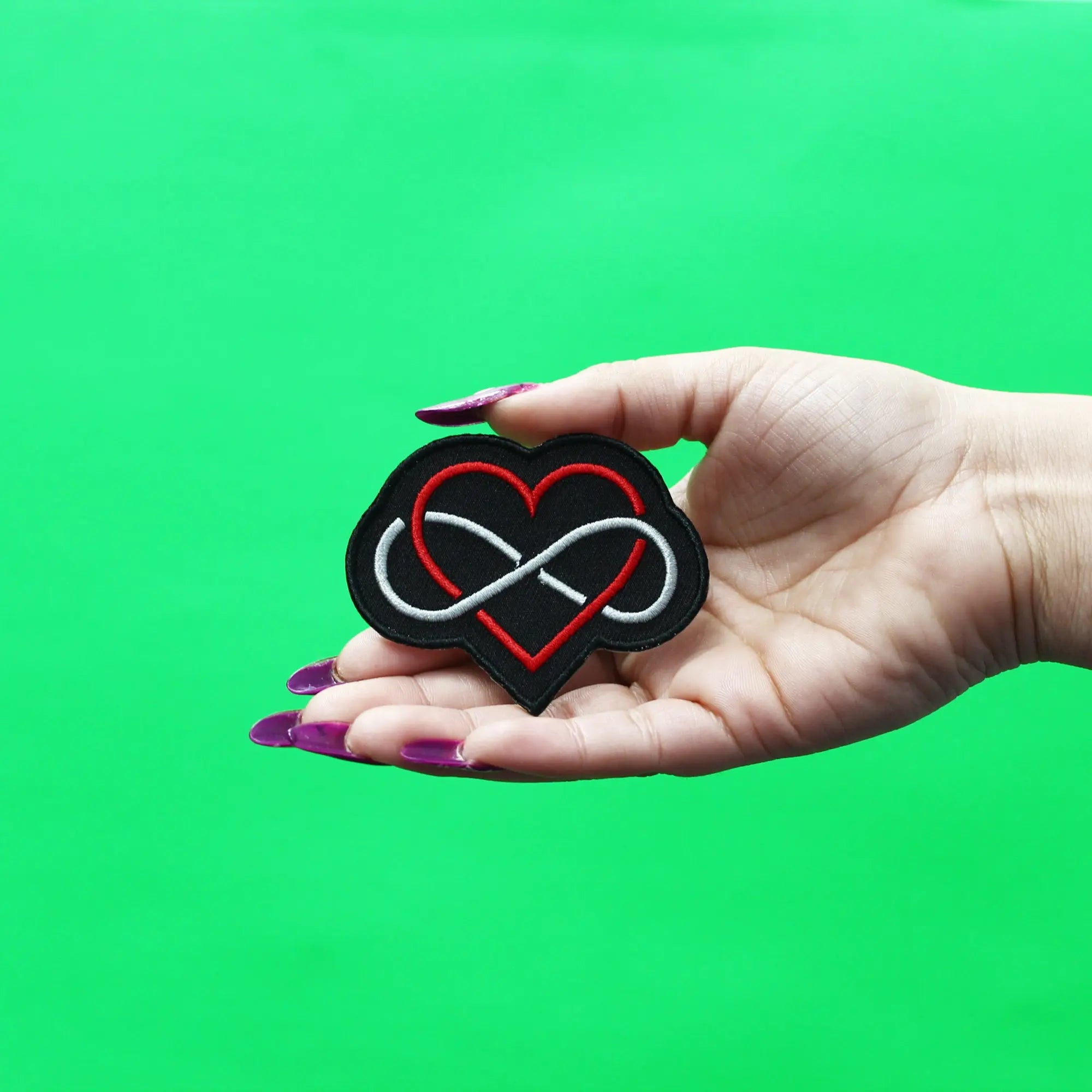 Polyamorous Love Symbol Patch LGBTQ+ Embroidered Iron On