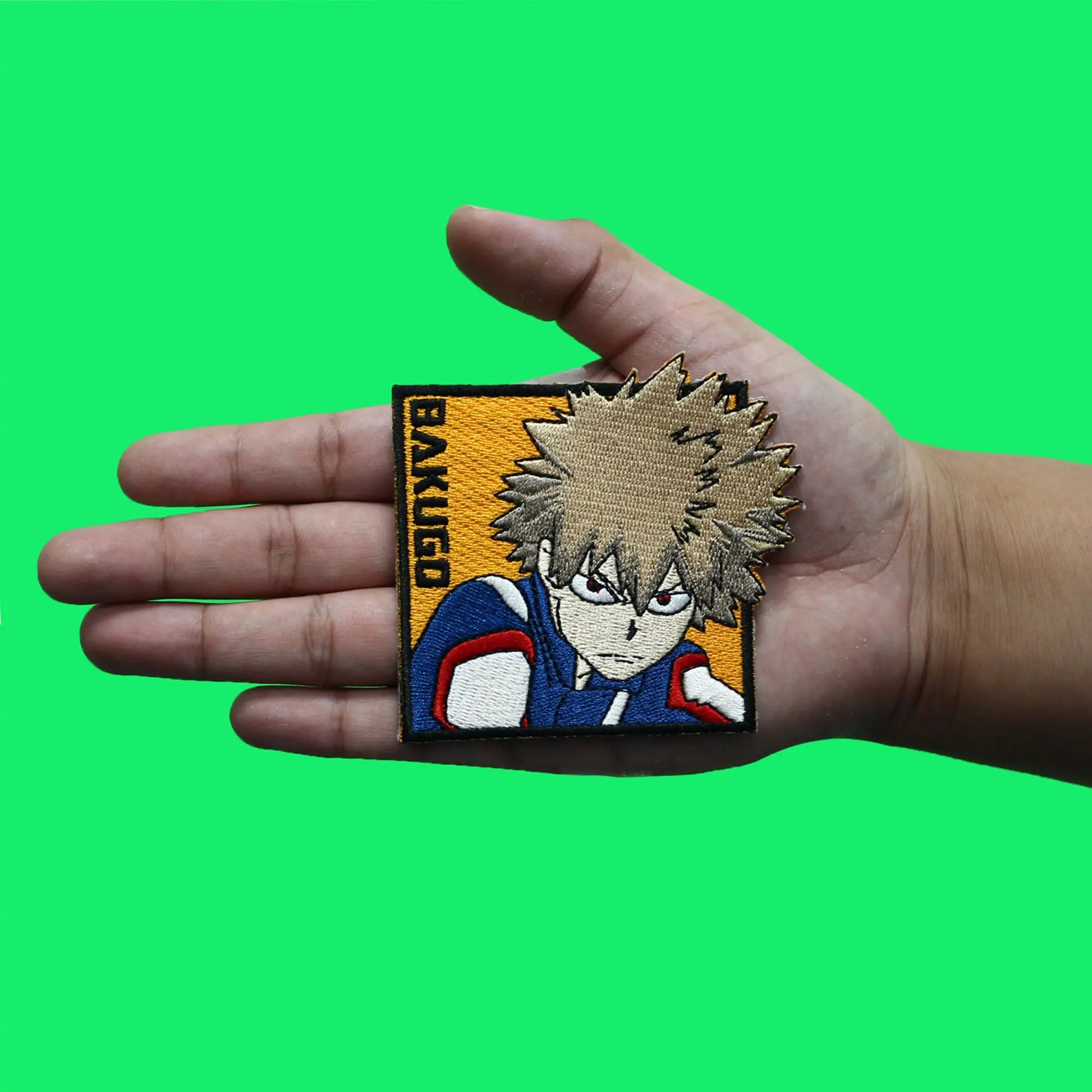 My Hero Academia Patch Portrait Bakugo Box Embroidered Iron On
