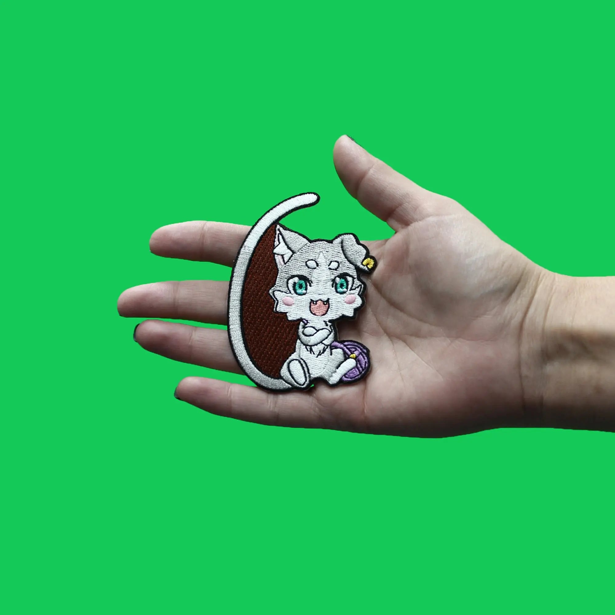 Re:Zero Pack Patch Cat Sitting Embroidered Iron On