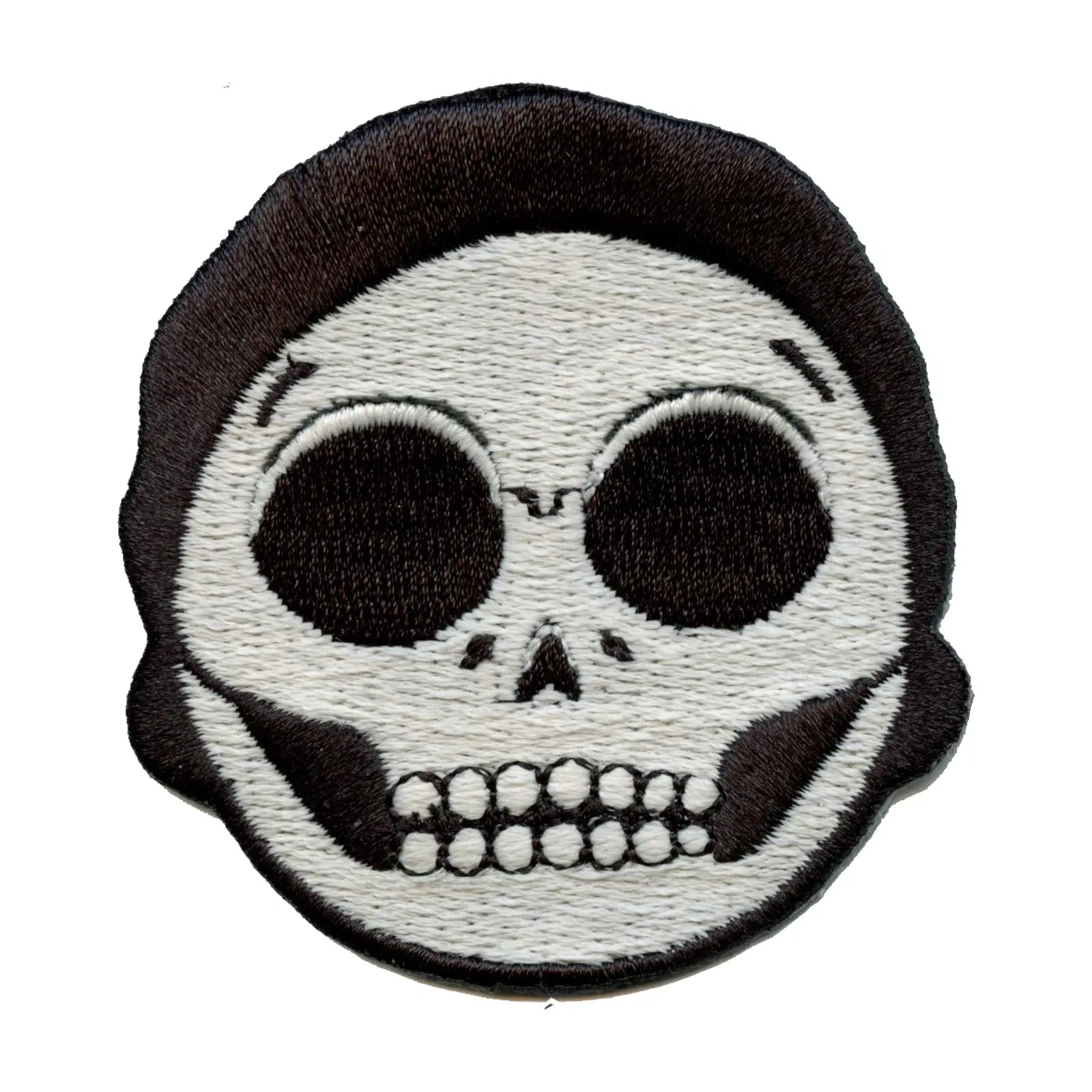 Rick and Morty Skull of Morty Embroidered Iron On Patch