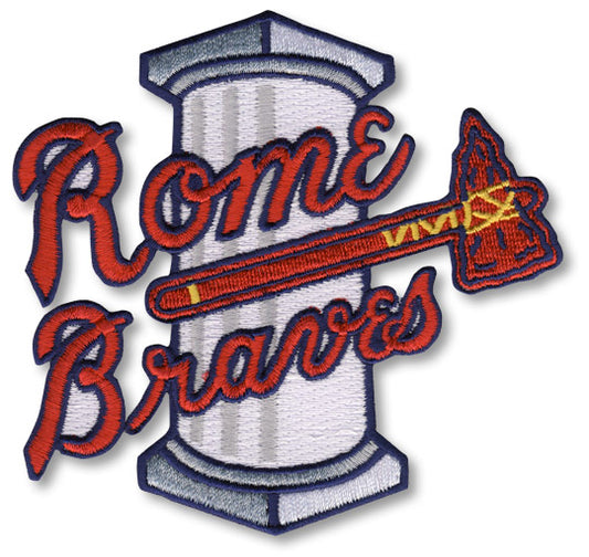 Rome Braves Minor League Primary Team Logo Patch