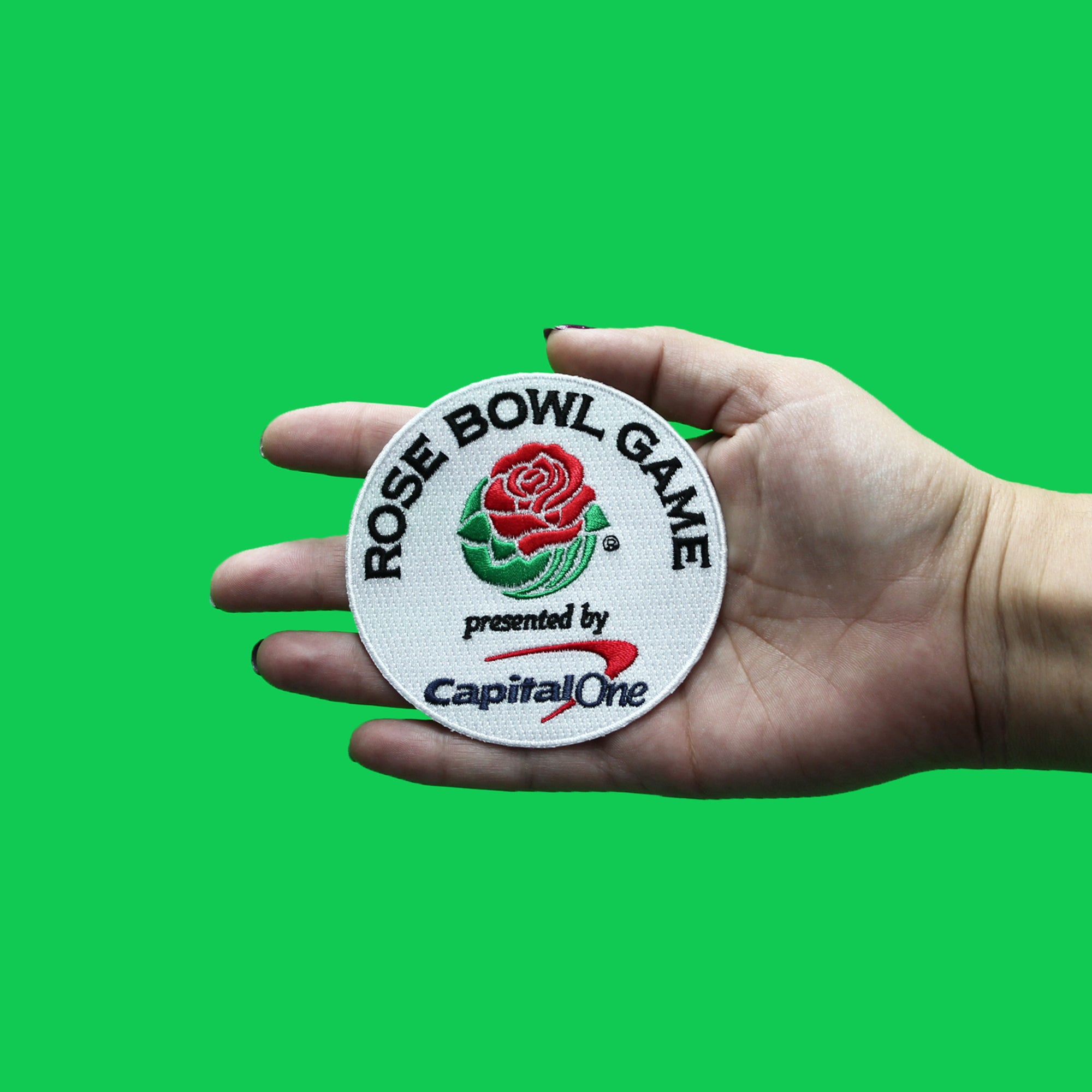 2022 Ohio State v Utah Rose Bowl Patch Capital One Embroidered Iron On