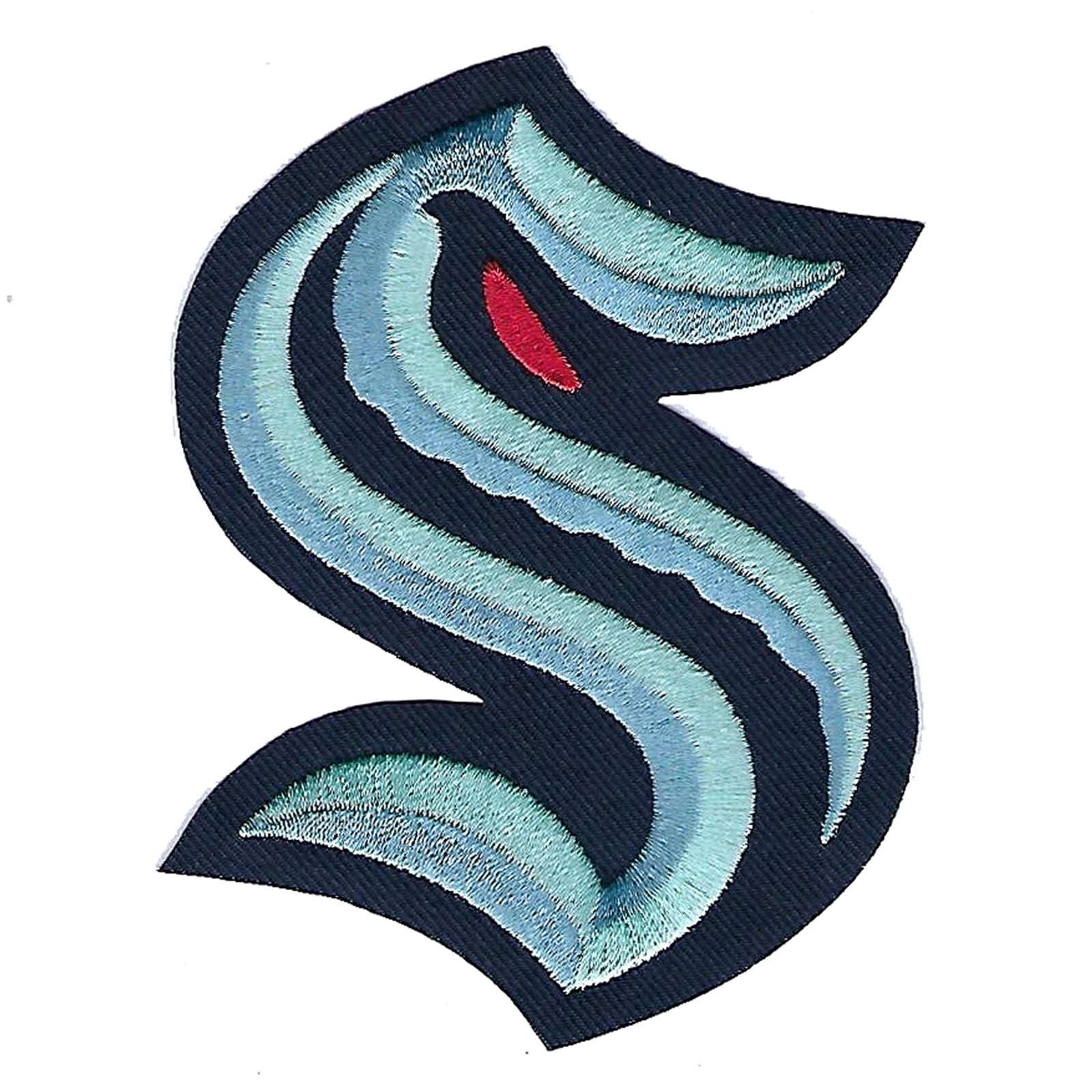 Seattle Kraken Primary Team Logo Jersey Shoulder Patch